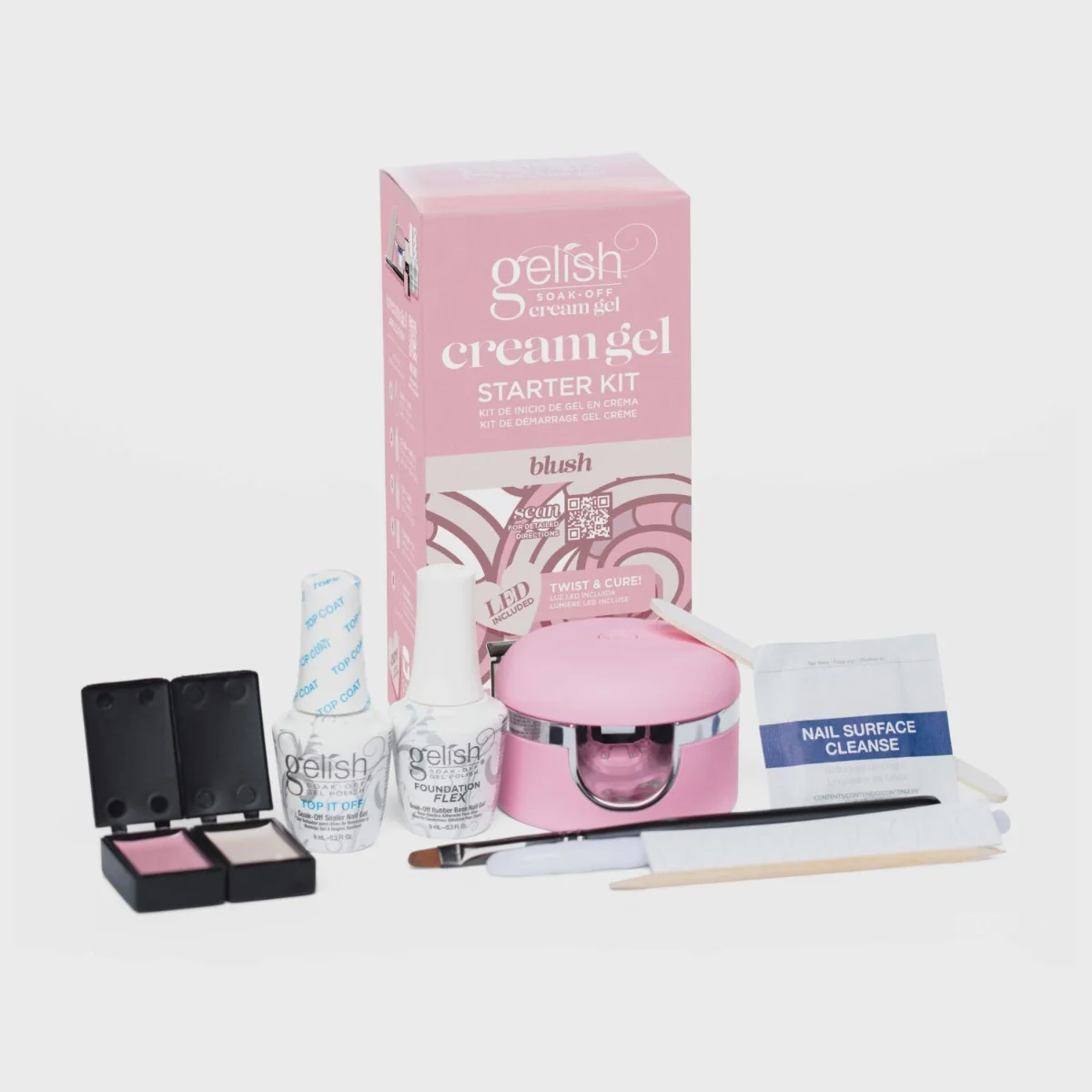 Gelish - Cream Gel Starter Kit - Blush #1121809 - Image 2