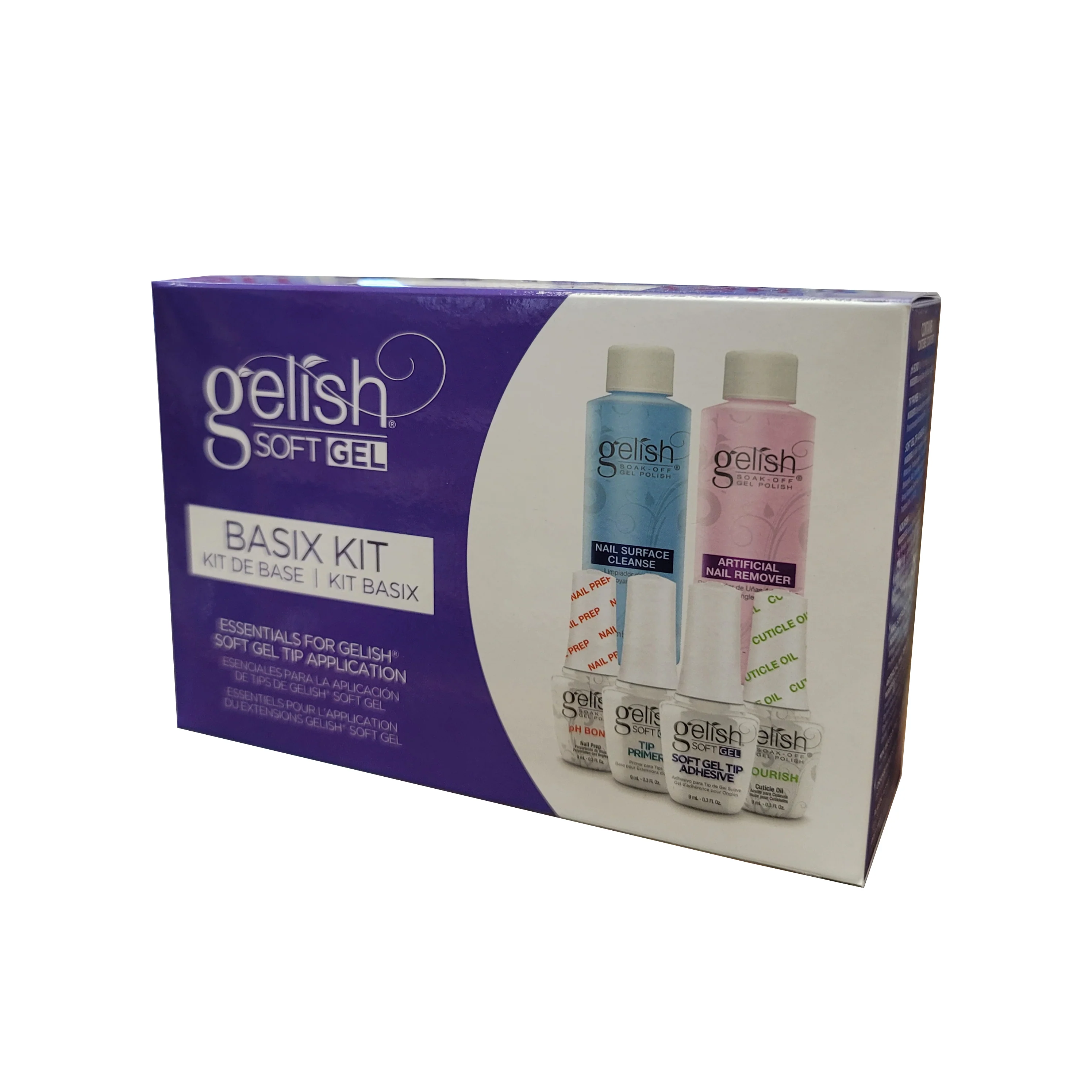 Gelish Soft Gel Basix kit #1224002 - Image 4