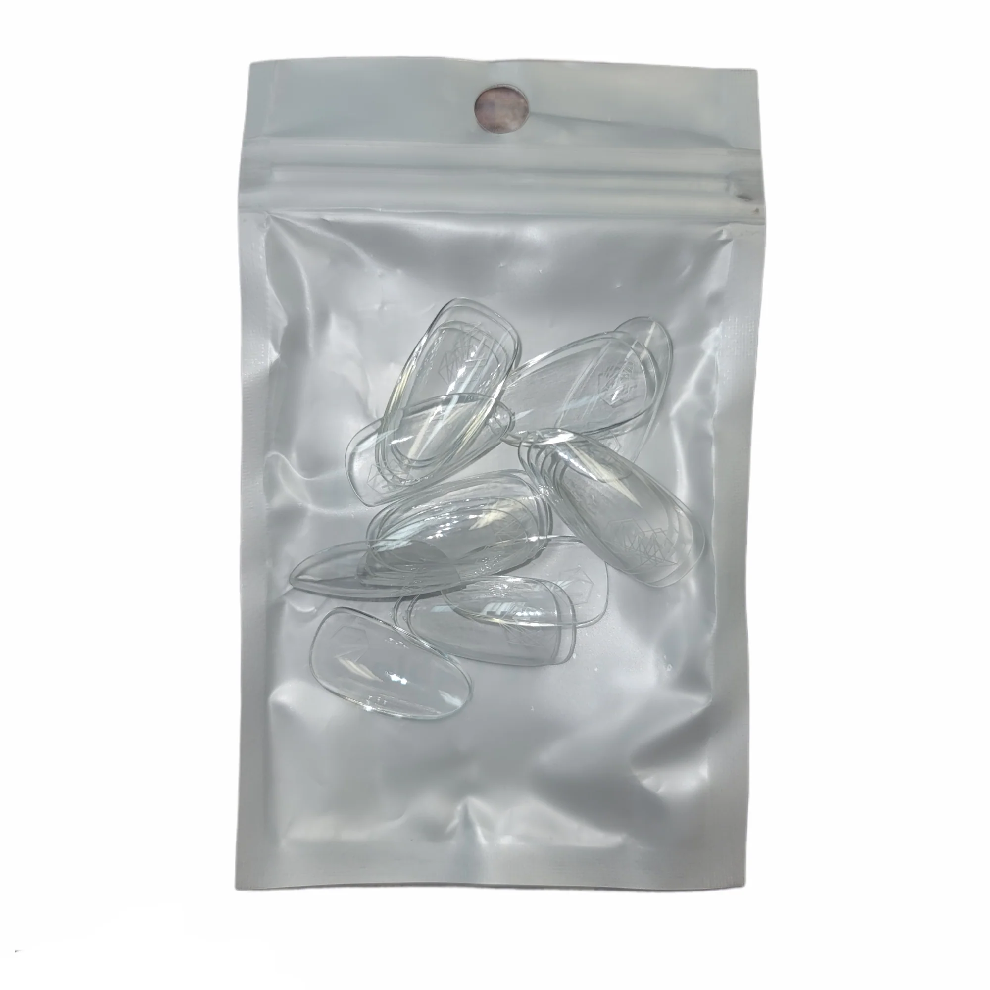Harmony Gelish Soft Gel Tips Medium Round 50 CT Refill - Image 3