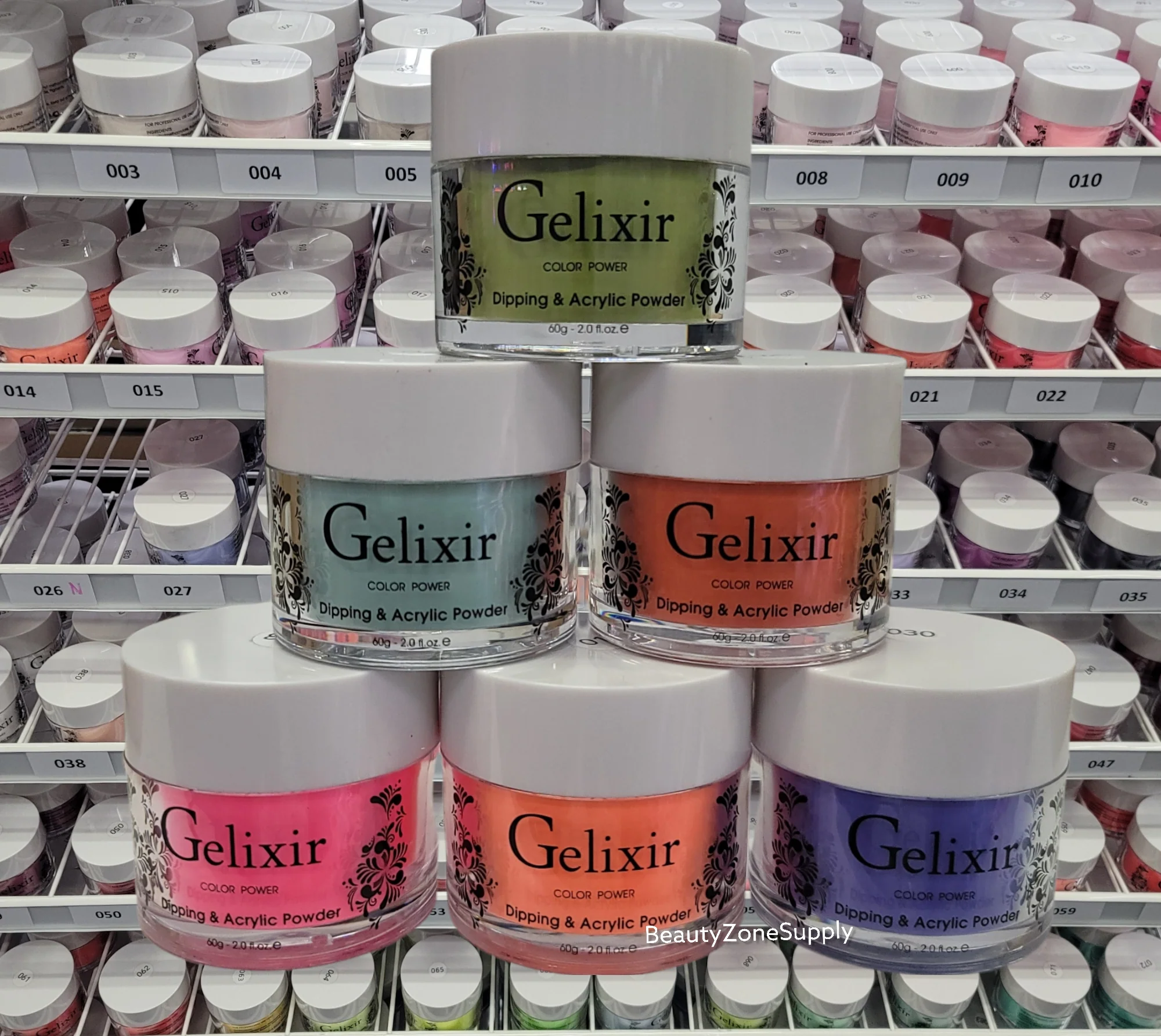 Gelixir Dipping & Acrylic Color Powder 2 oz Wheat #005