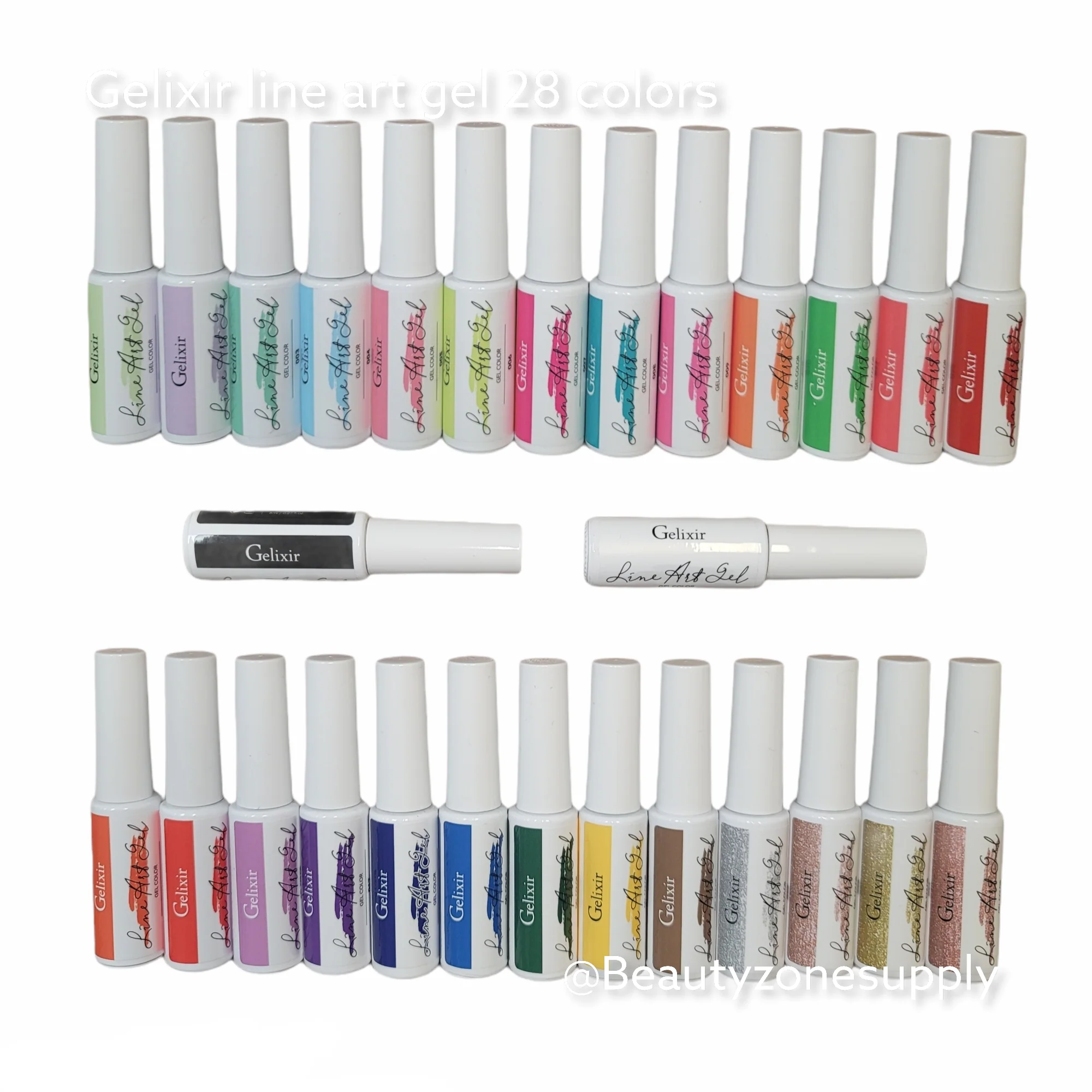 Gelixir line art gel bottle 8 ml / 0.27 oz #17 - Image 2