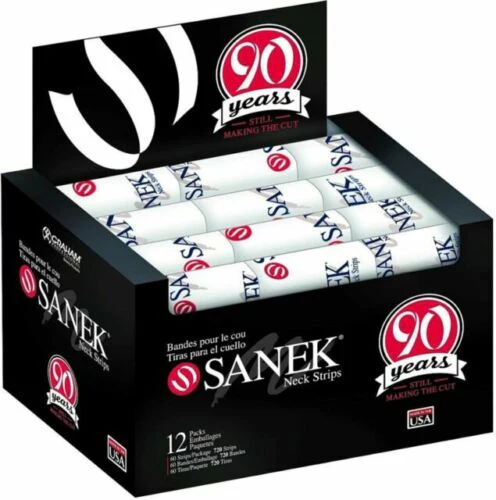 Graham Sanek Neck Strips 60CT 12-Pack # 43310