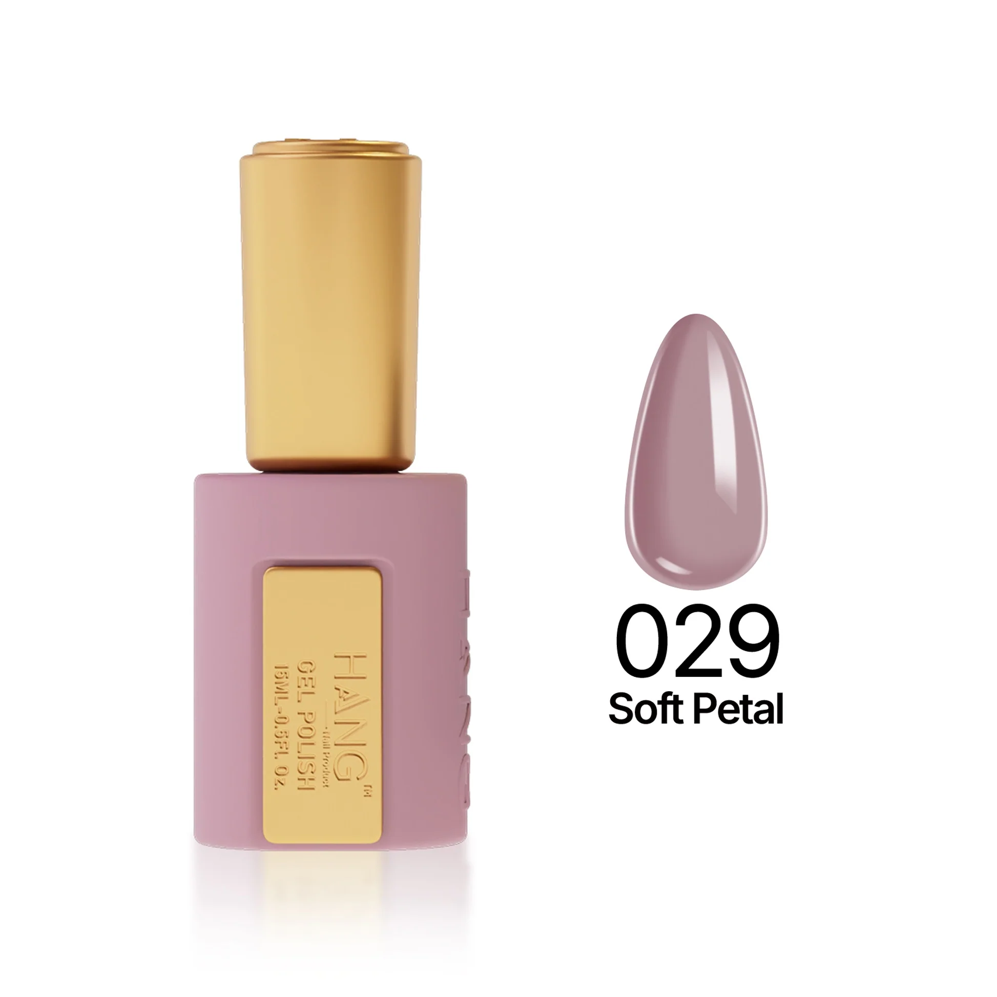 Hang 4 in 1 Gel Premium 029 Soft Petal – 0.5 oz