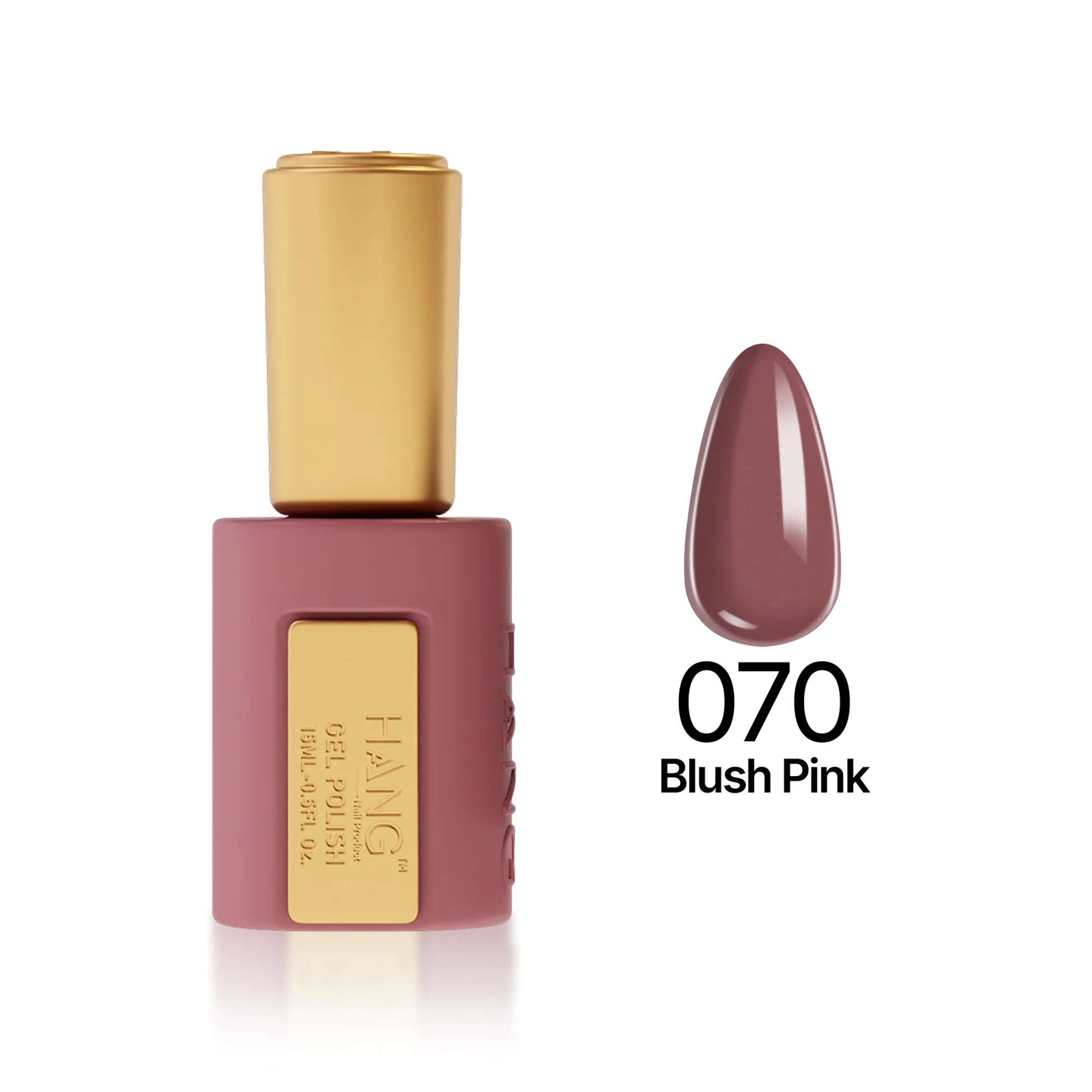 Hang 4 in 1 Gel Premium 070 Blush Pink– 0.5 oz