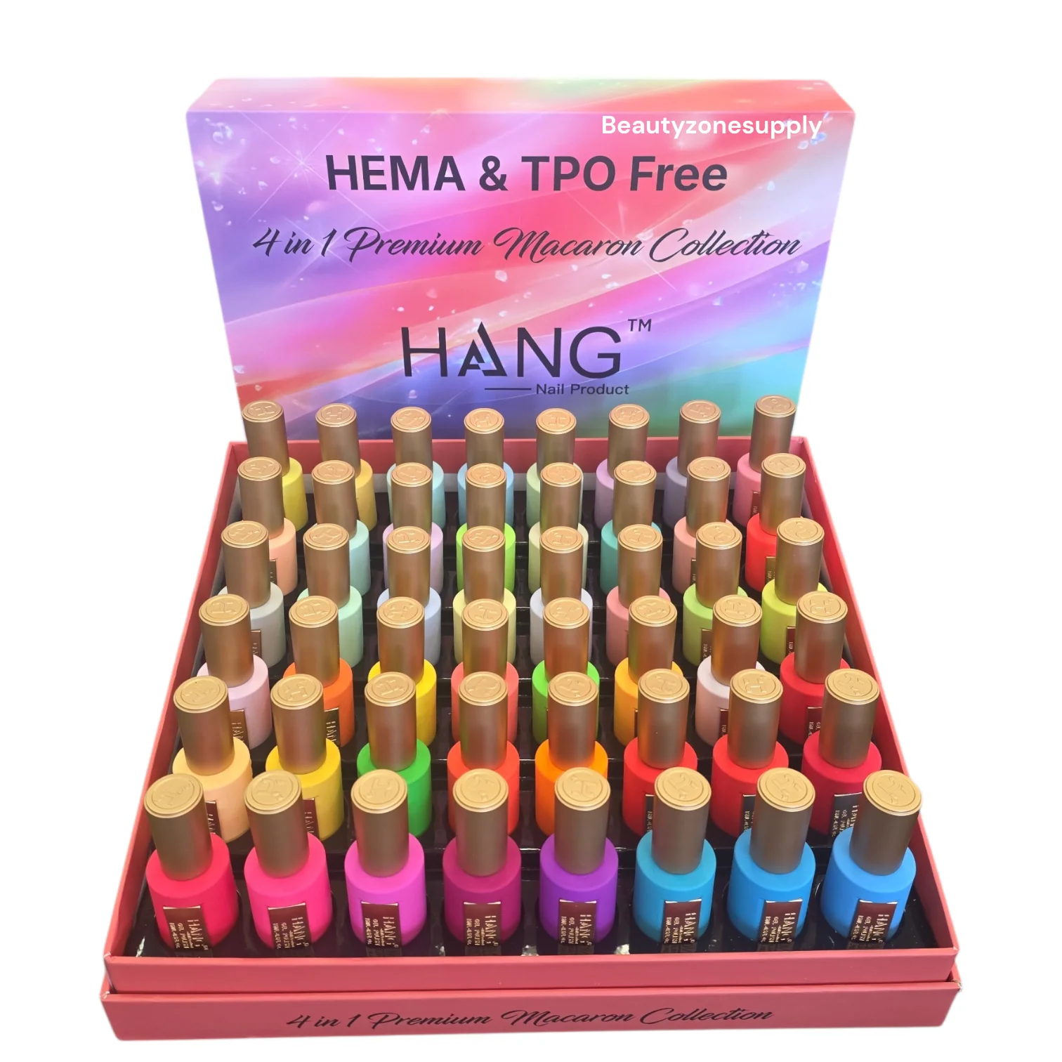 Hang 4 in 1 Gel Premium Macaron Collection 48 Colors - Image 6