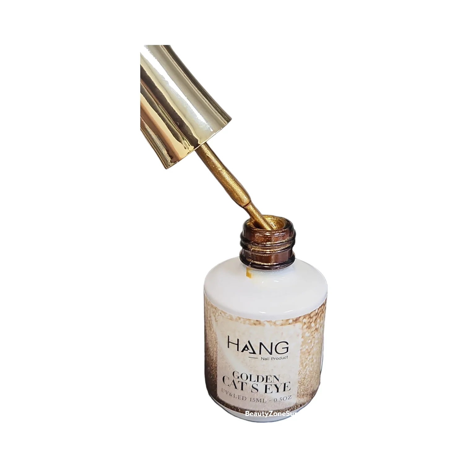 Hang Gel Golden Cat Eye UV LED 0.5 oz - Image 2