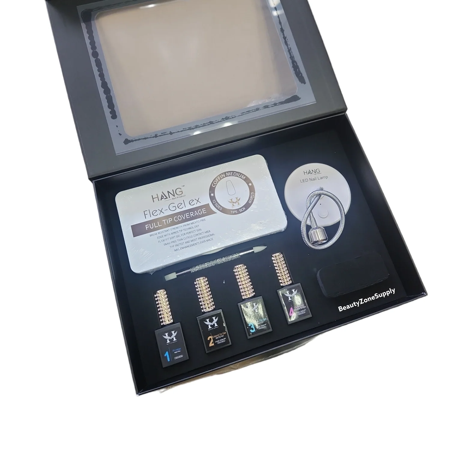 Hang Gel x Tip Press On Extend Gel Set Gel Kit - Image 3