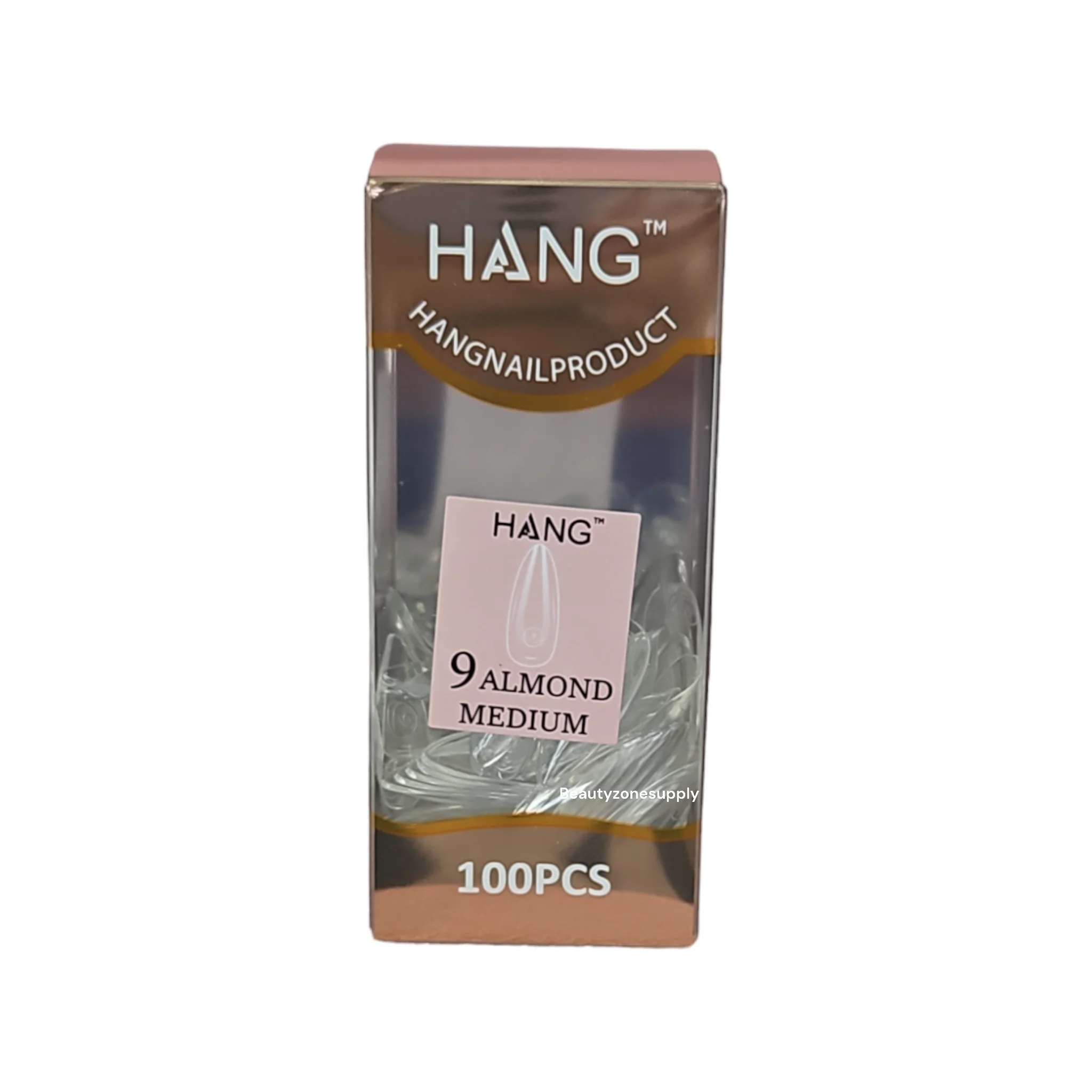 Hang Gel x Tips Premium 100 pc Refill Box Almond Medium - Image 11