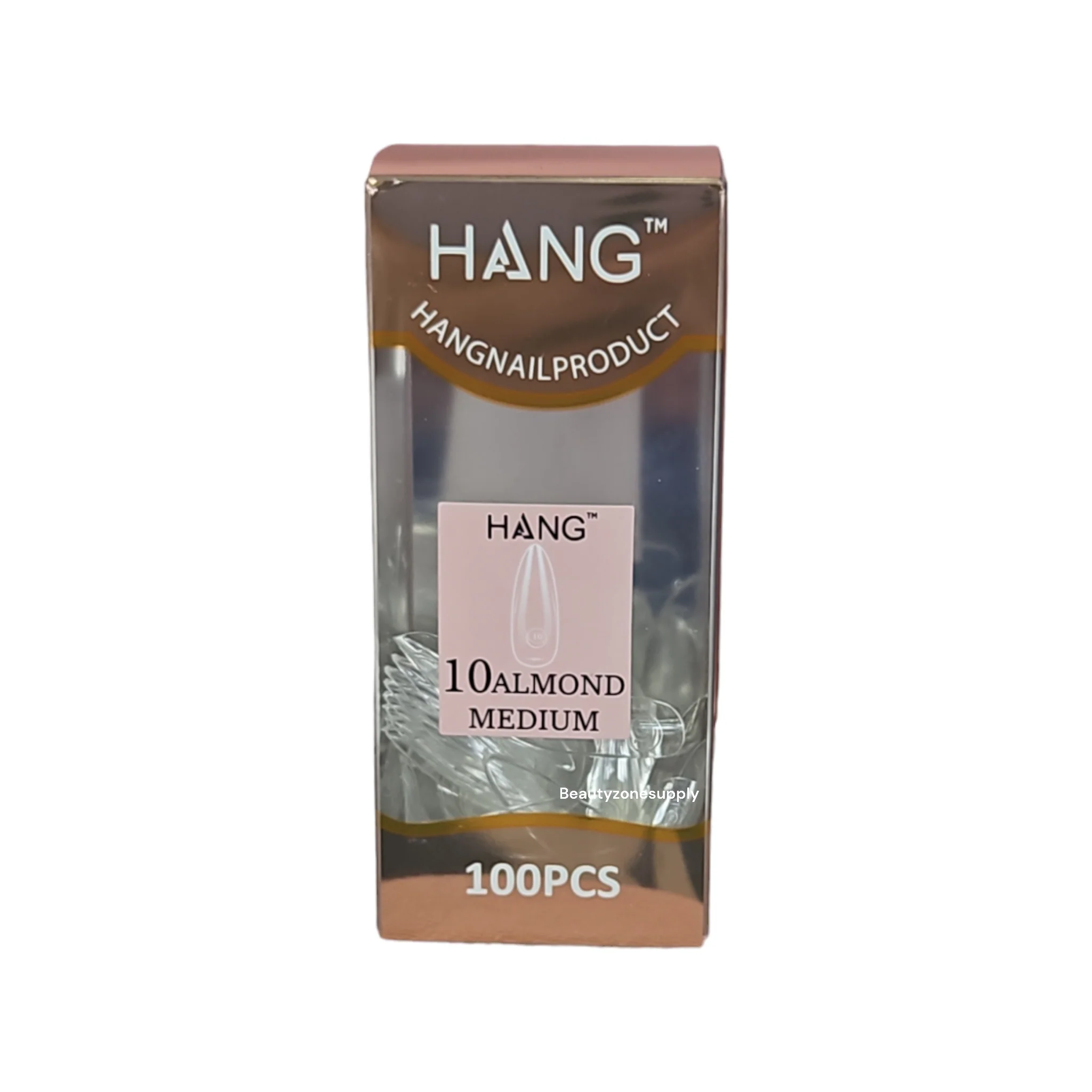 Hang Gel x Tips Premium 100 pc Refill Box Almond Medium - Image 12