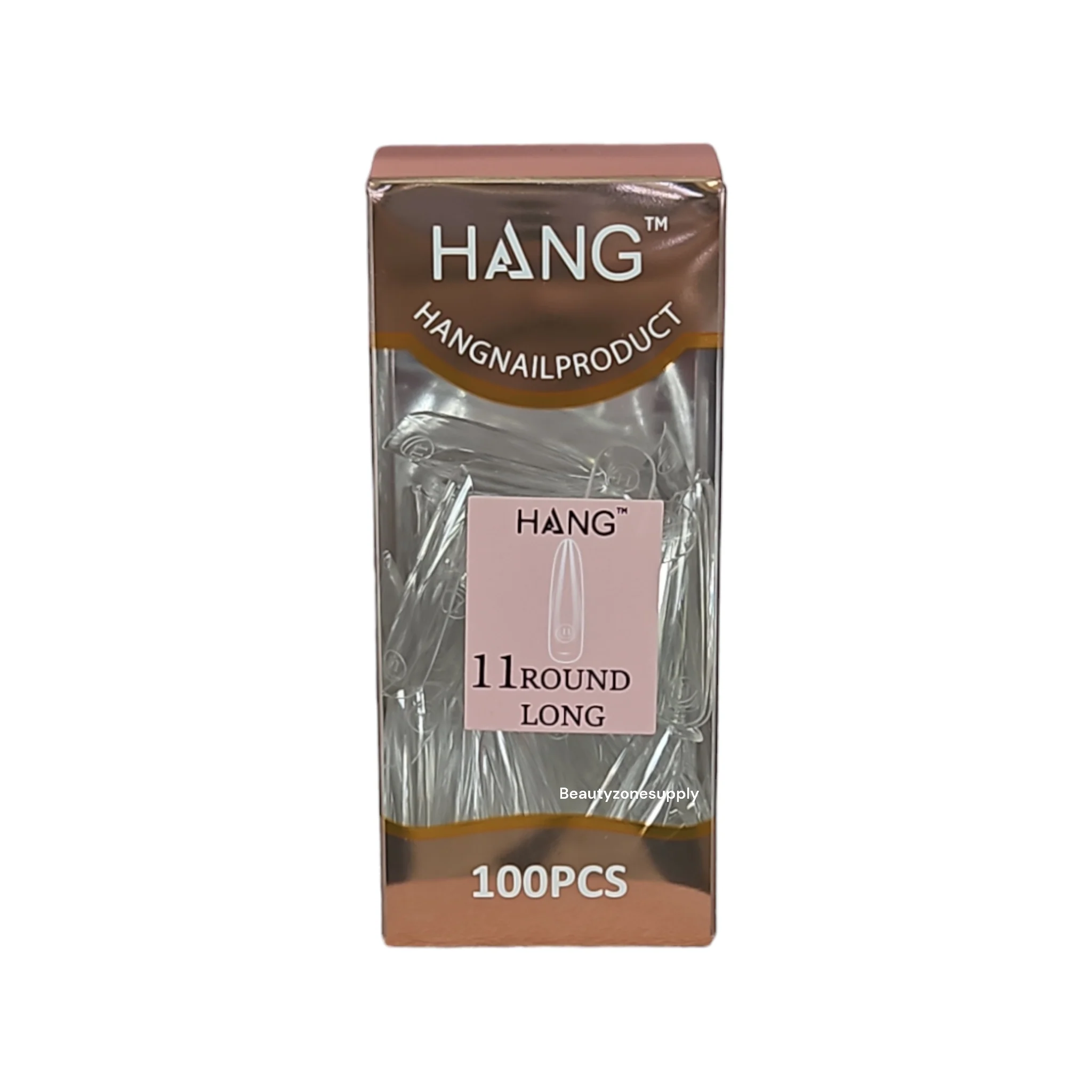 Hang Gel x Tips Premium 100 pc Refill Box Round Long - Image 12