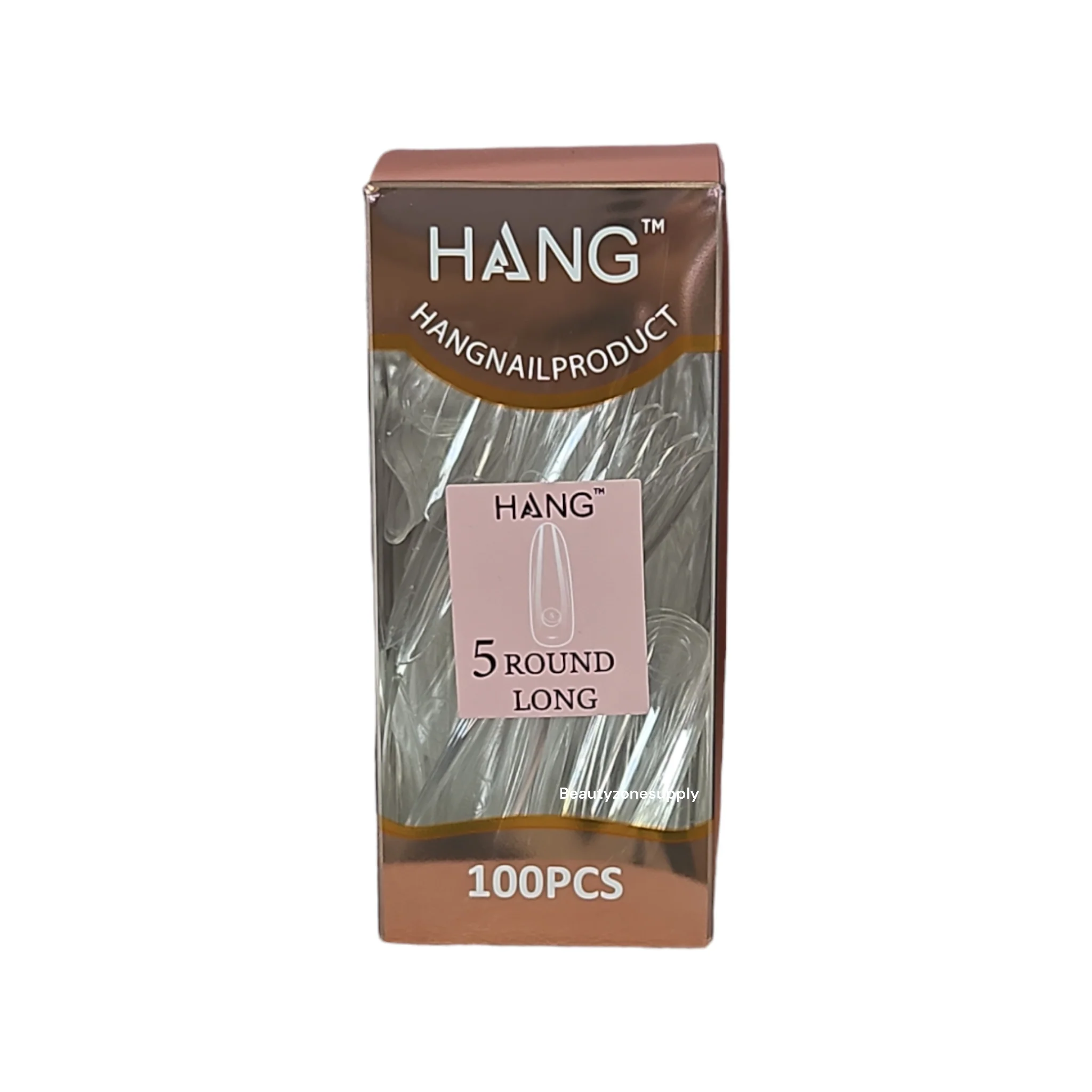 Hang Gel x Tips Premium 100 pc Refill Box Round Long - Image 6