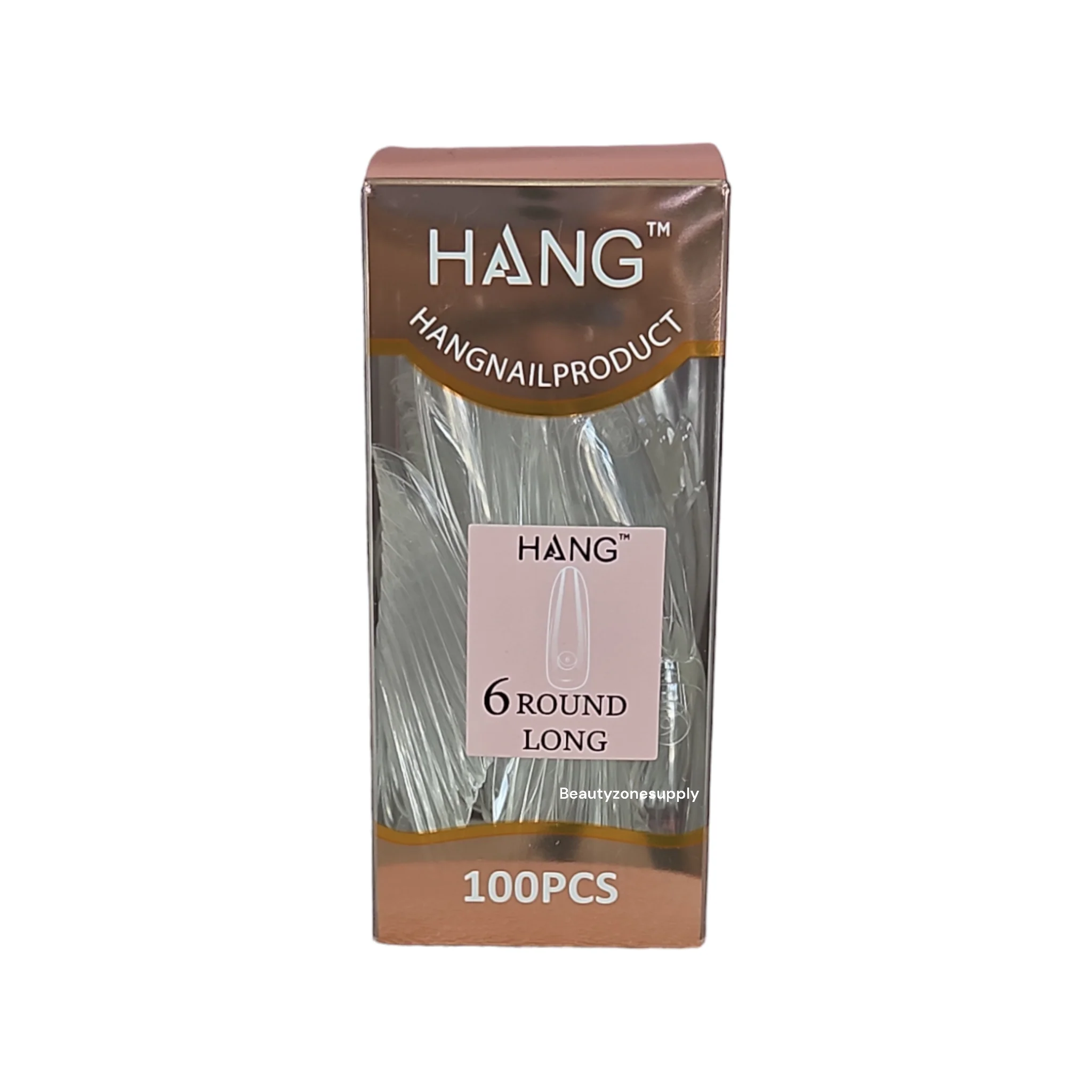 Hang Gel x Tips Premium 100 pc Refill Box Round Long - Image 7