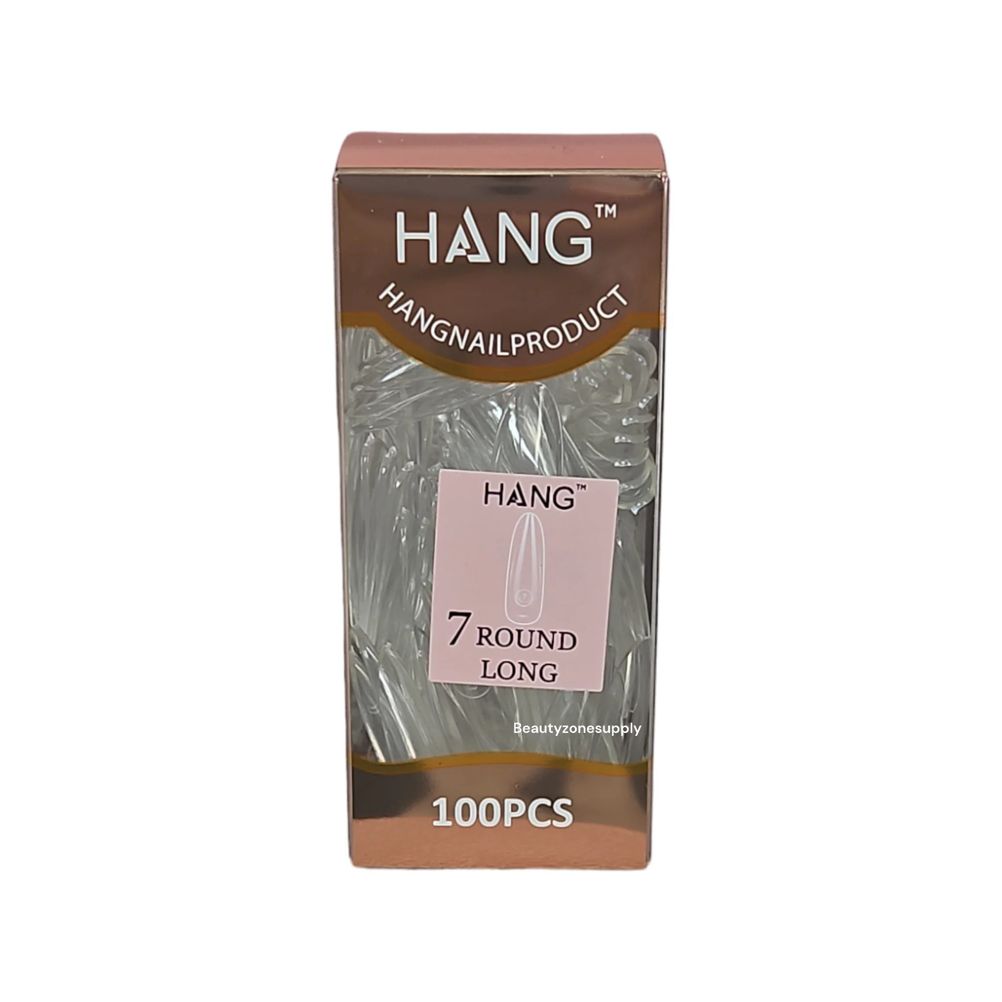 Hang Gel x Tips Premium 100 pc Refill Box Round Long - Image 8