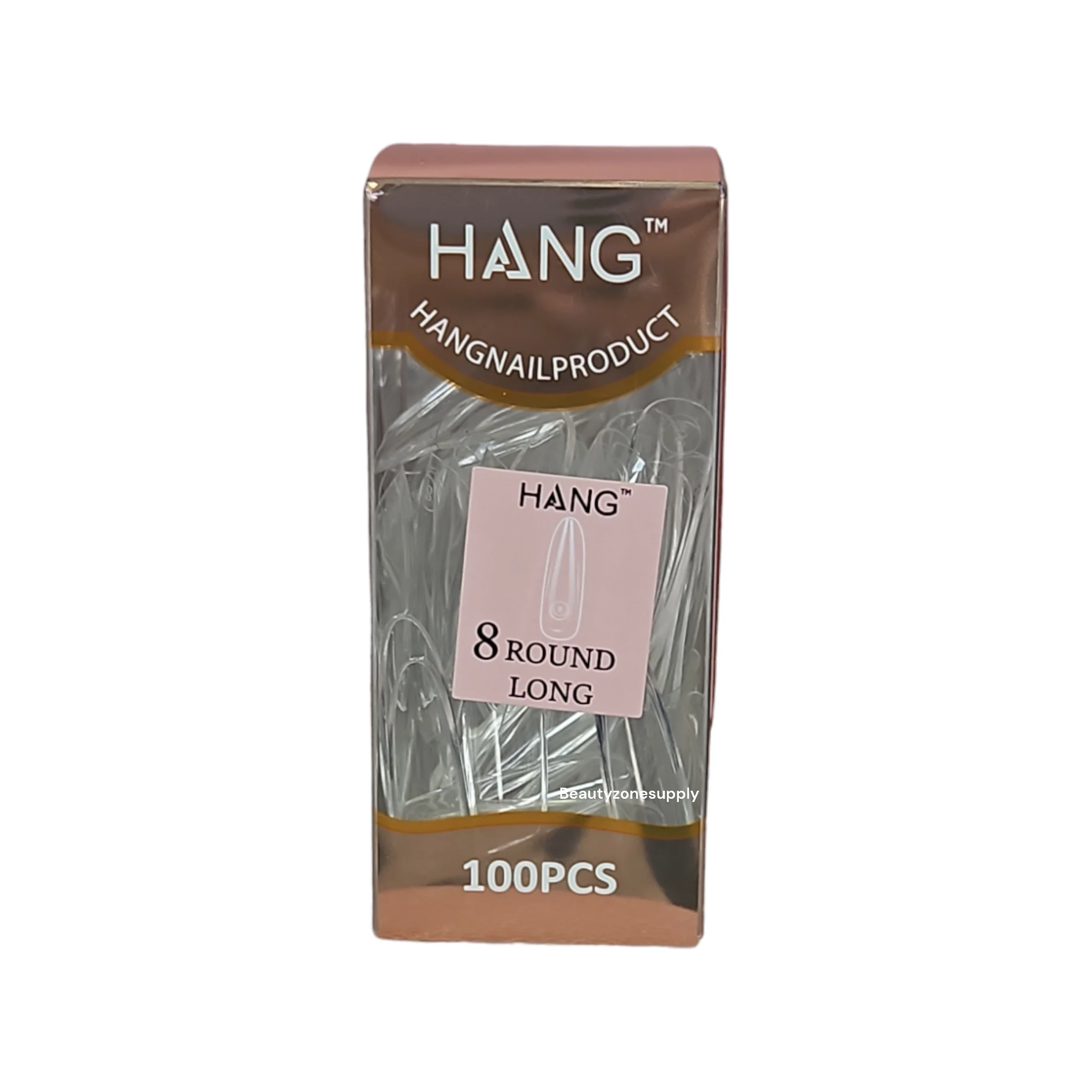 Hang Gel x Tips Premium 100 pc Refill Box Round Long - Image 9