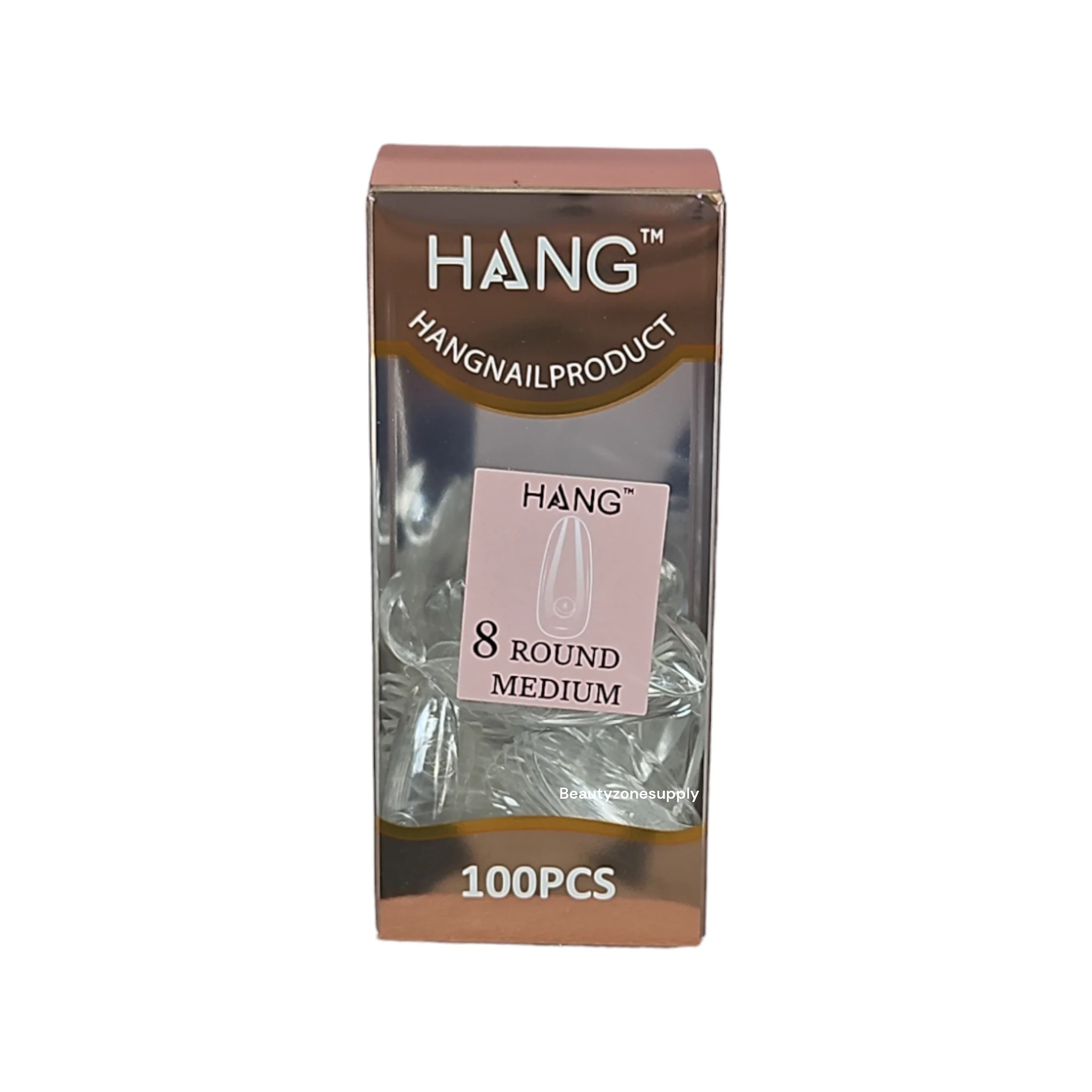 Hang Gel x Tips Premium 100 pc Refill Box Round Medium - Image 10
