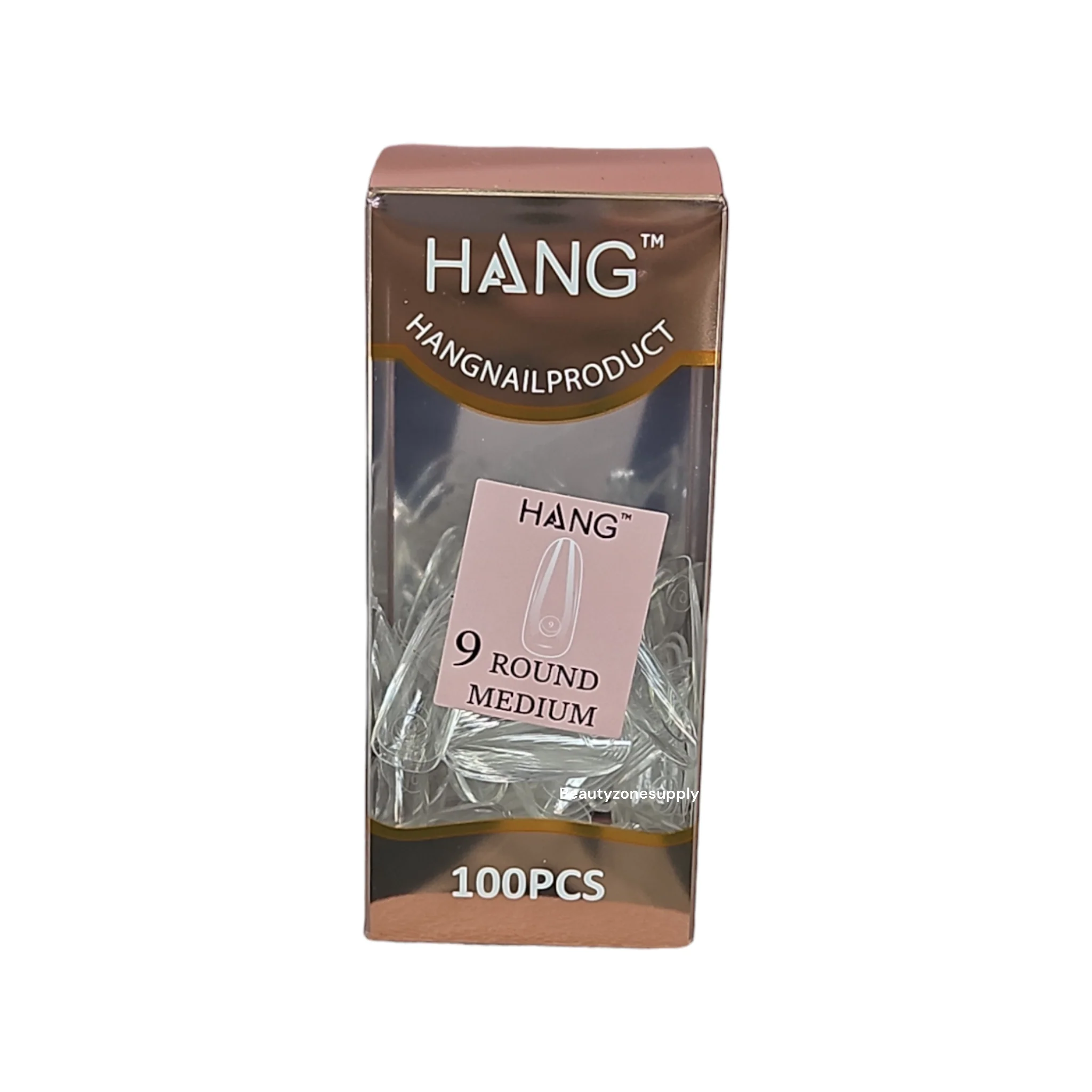 Hang Gel x Tips Premium 100 pc Refill Box Round Medium - Image 11