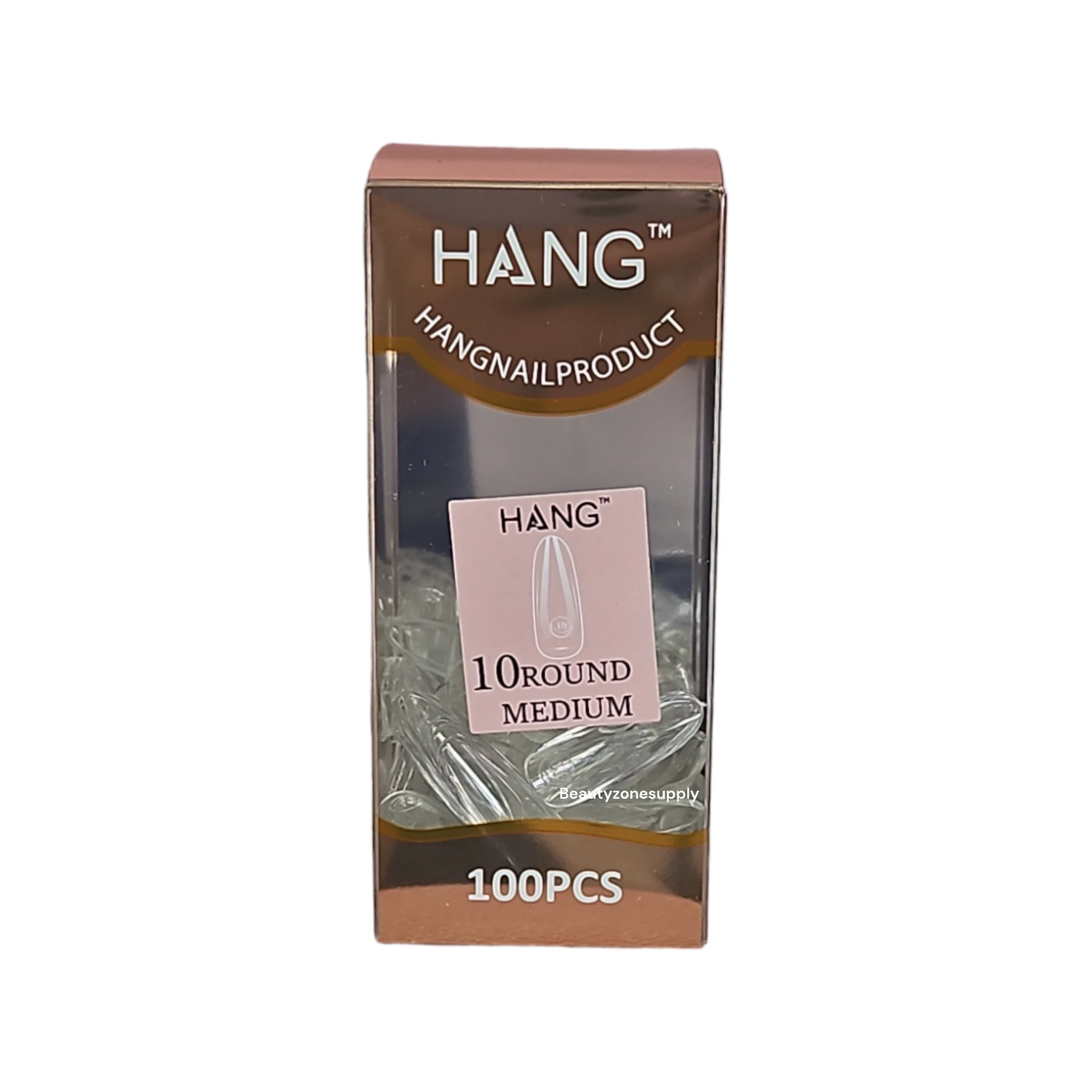 Hang Gel x Tips Premium 100 pc Refill Box Round Medium - Image 12