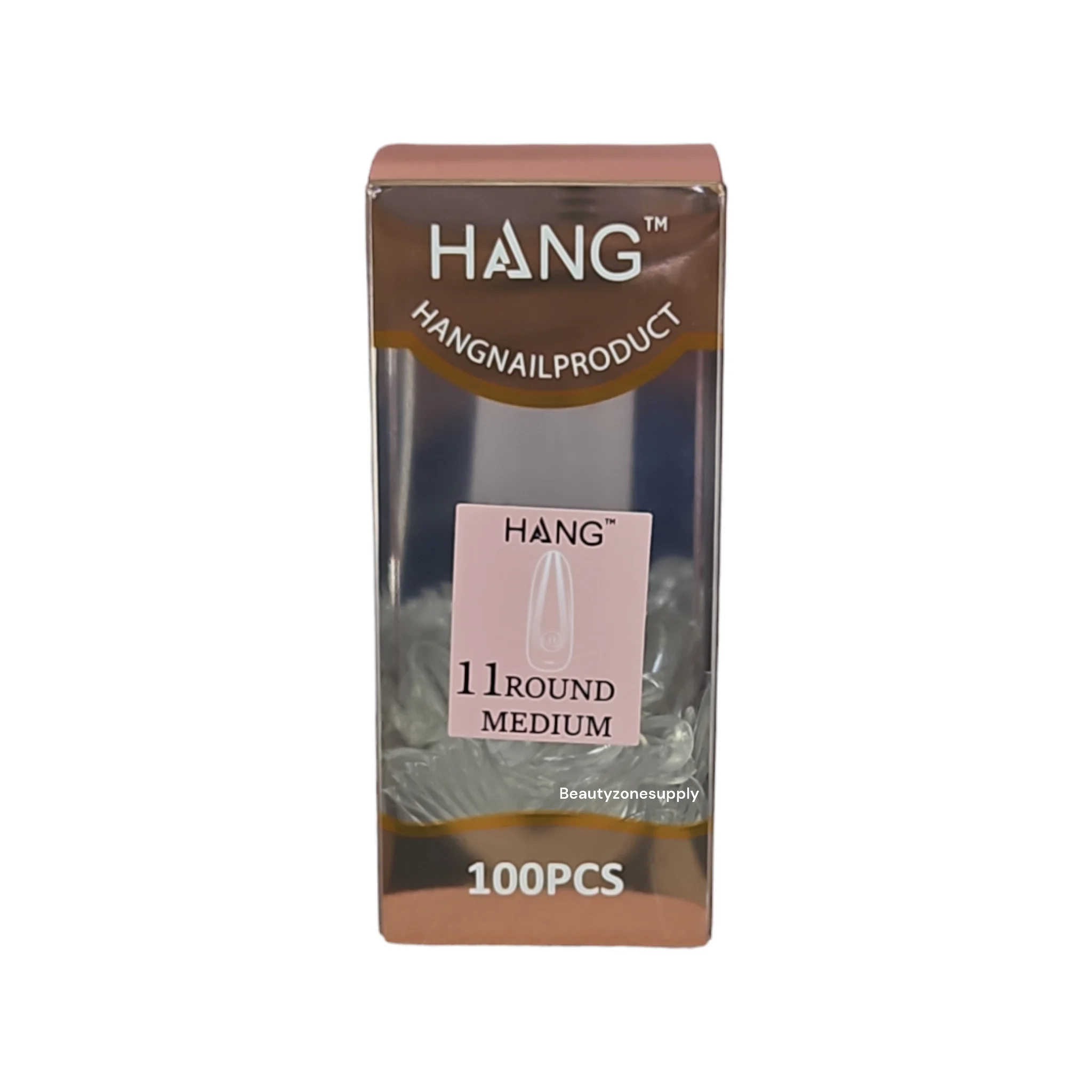 Hang Gel x Tips Premium 100 pc Refill Box Round Medium - Image 13
