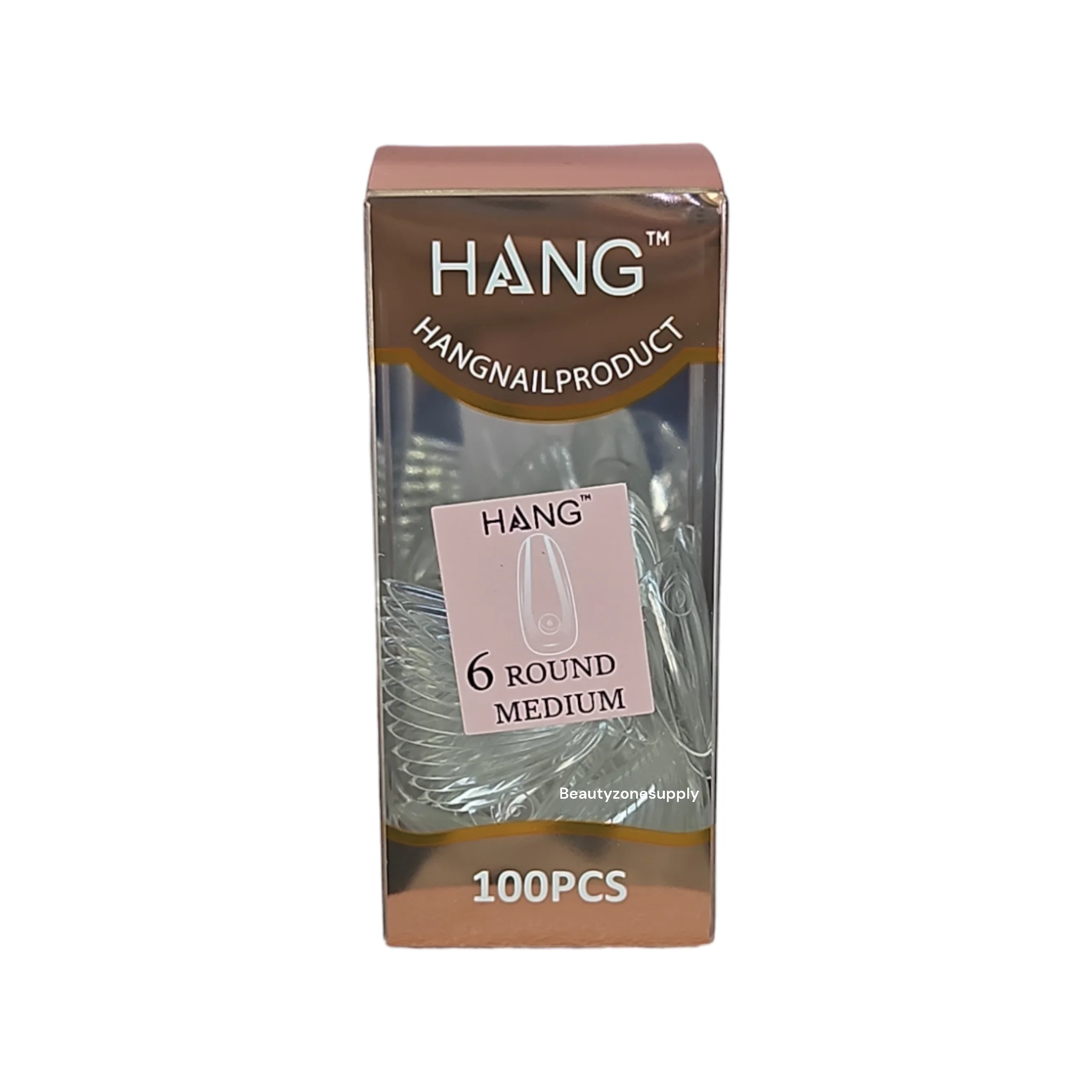Hang Gel x Tips Premium 100 pc Refill Box Round Medium - Image 8