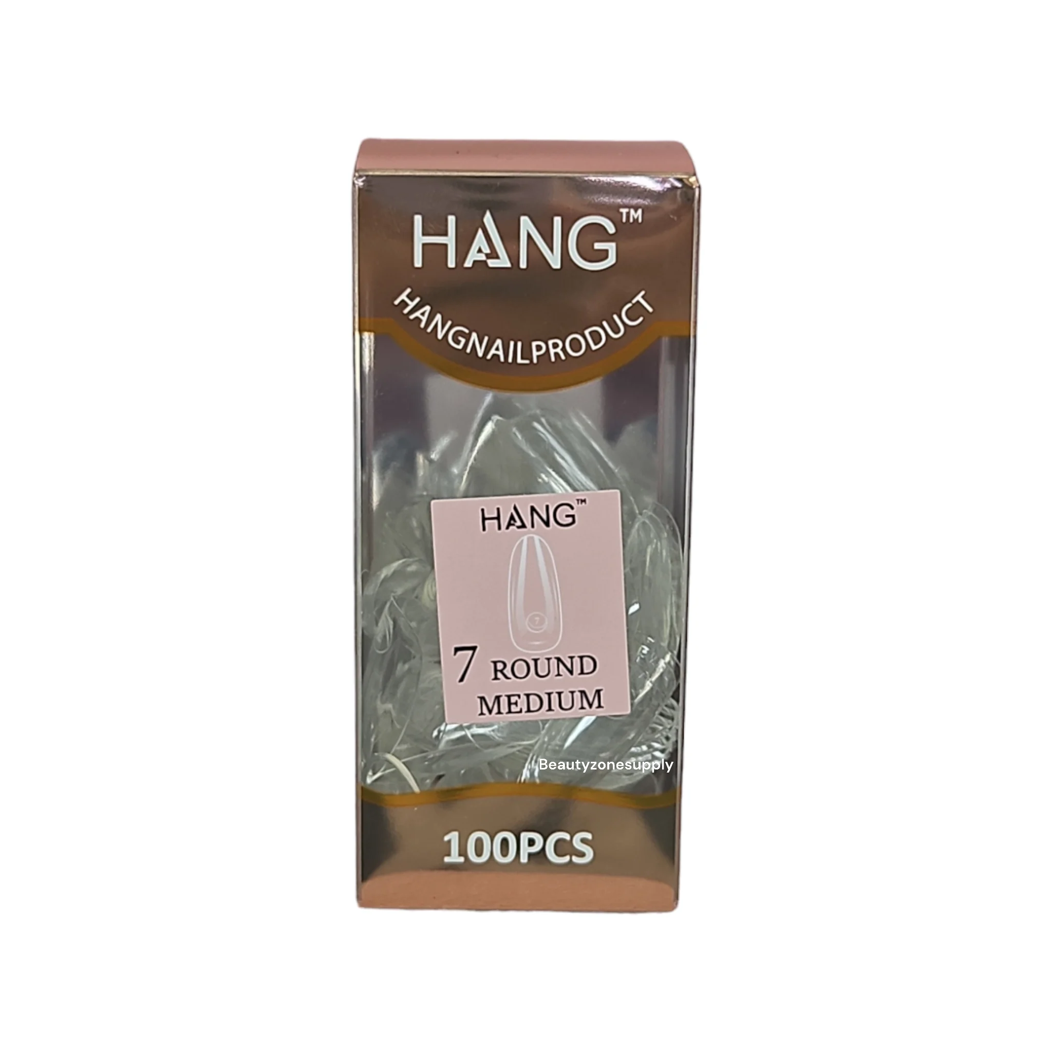 Hang Gel x Tips Premium 100 pc Refill Box Round Medium - Image 9