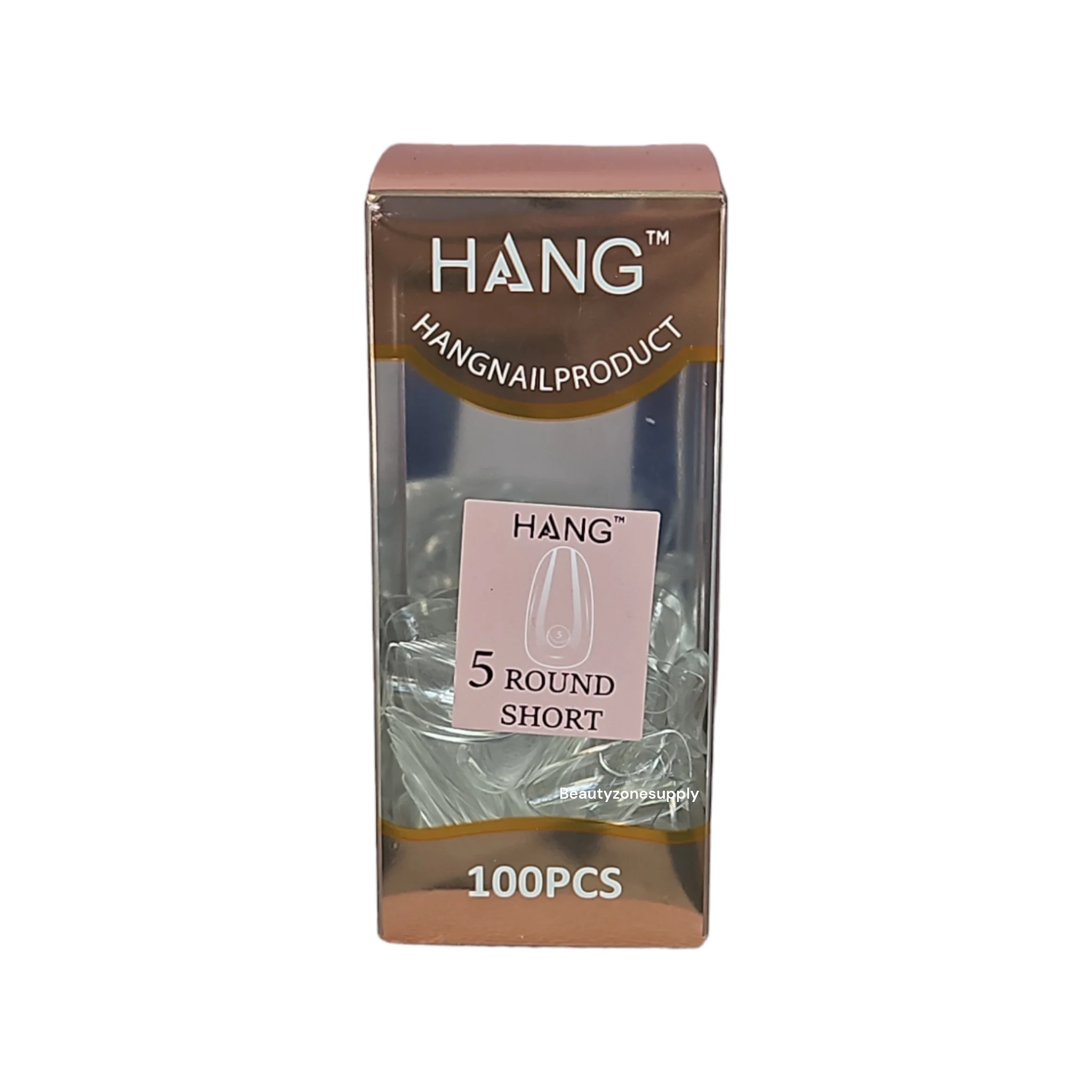 Hang Gel x Tips Premium 100 pc Refill Box Round Short - Image 7