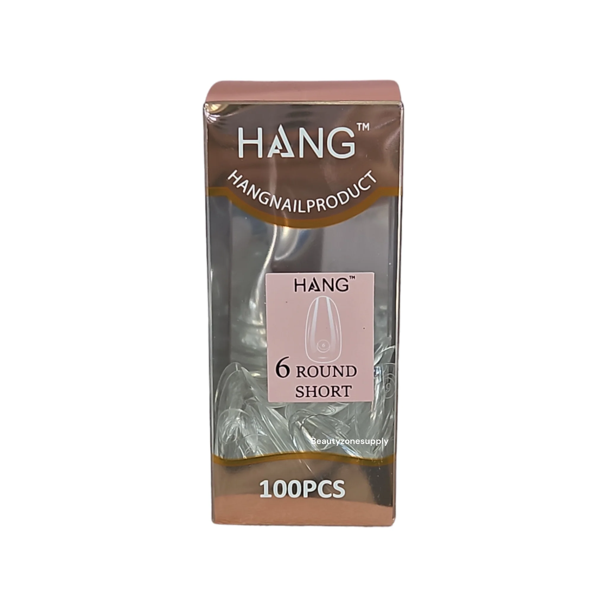 Hang Gel x Tips Premium 100 pc Refill Box Round Short - Image 8