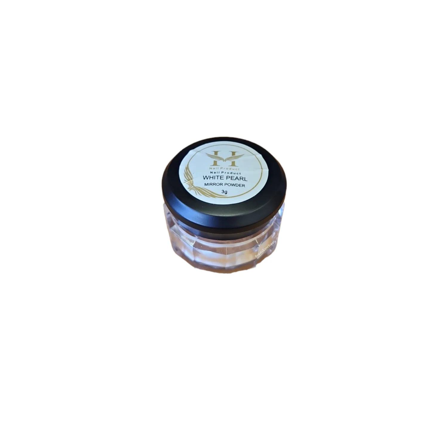 Hang New Chrome Effects Powder White Pearl Jar #1 - Image 2