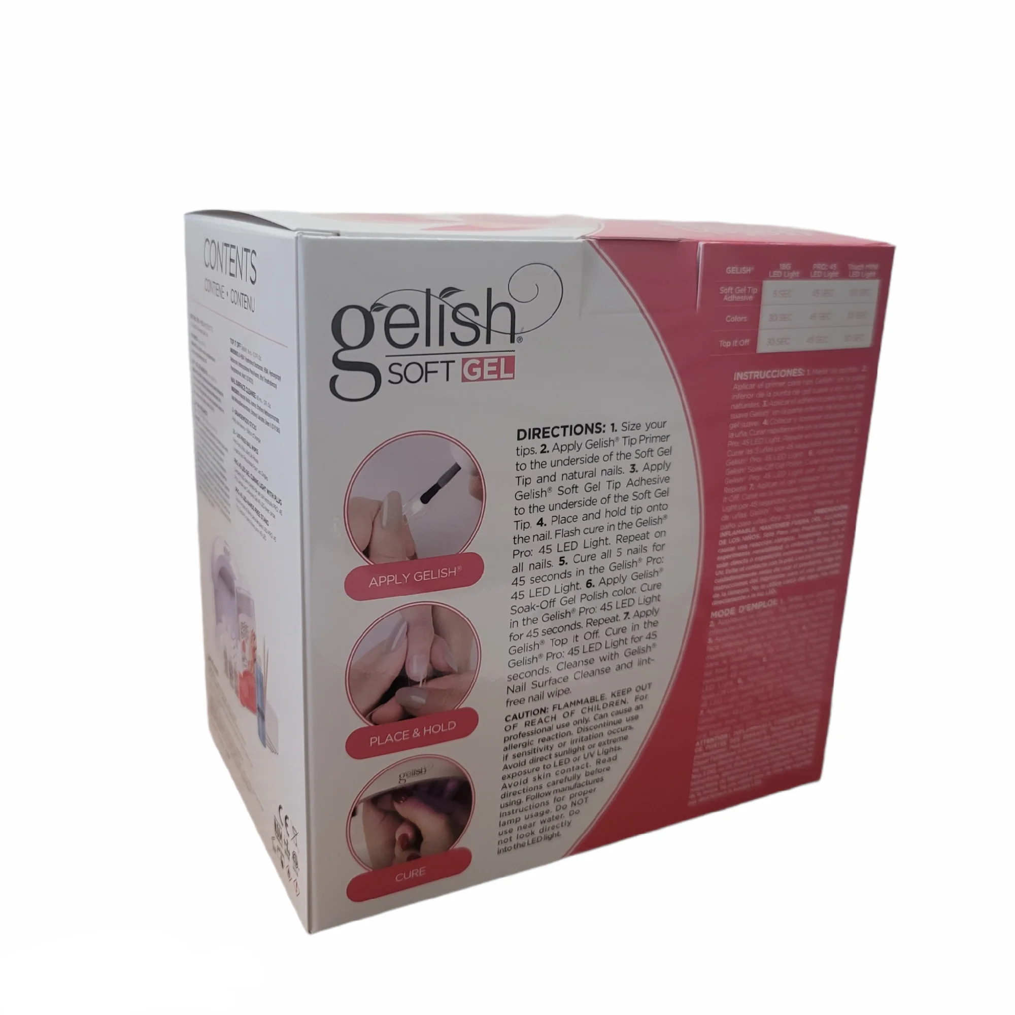 Harmony Gelish Soft Gel Intro Kit Medium Stiletto #1270007 - Image 4