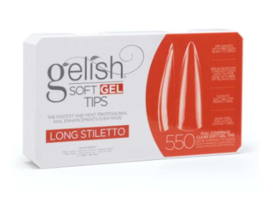 Harmony Gelish Soft Gel Tips [7 Shapes] -Box Of 550 Tips *New - Updated* - Image 5
