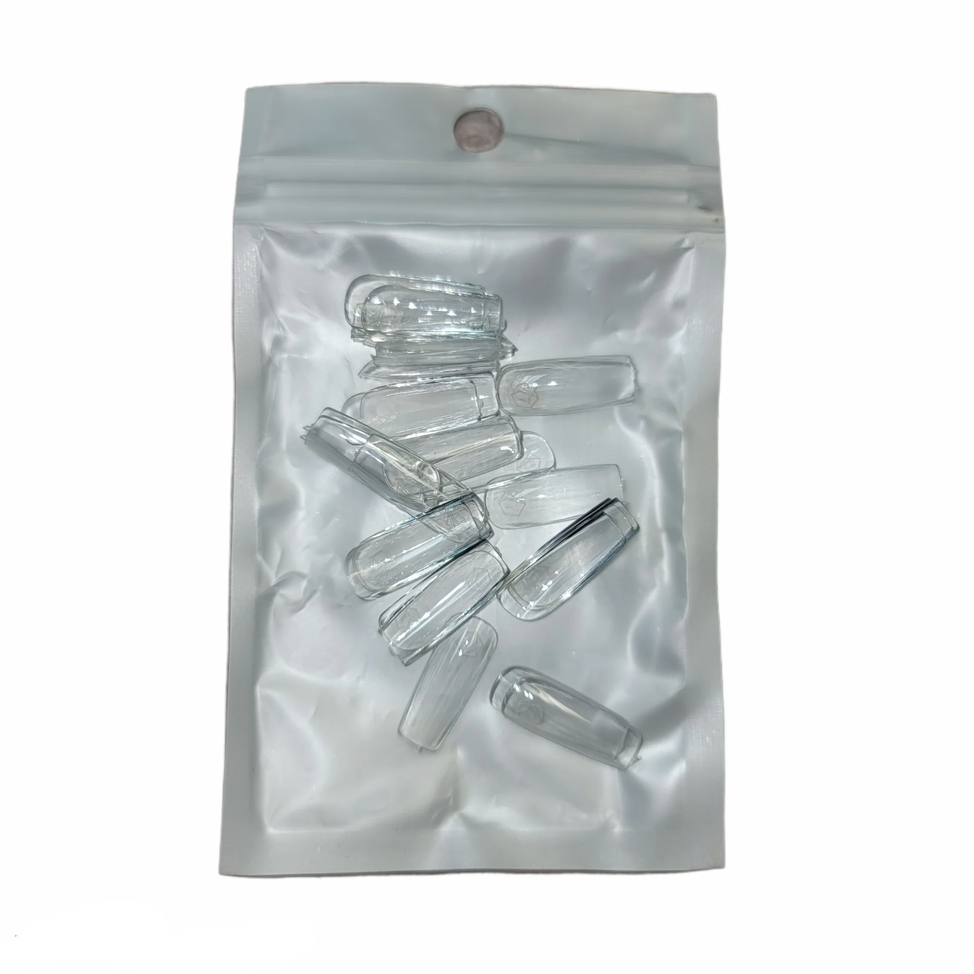 Harmony Gelish Soft Gel Tips Medium Square 50 CT Refill - Image 3