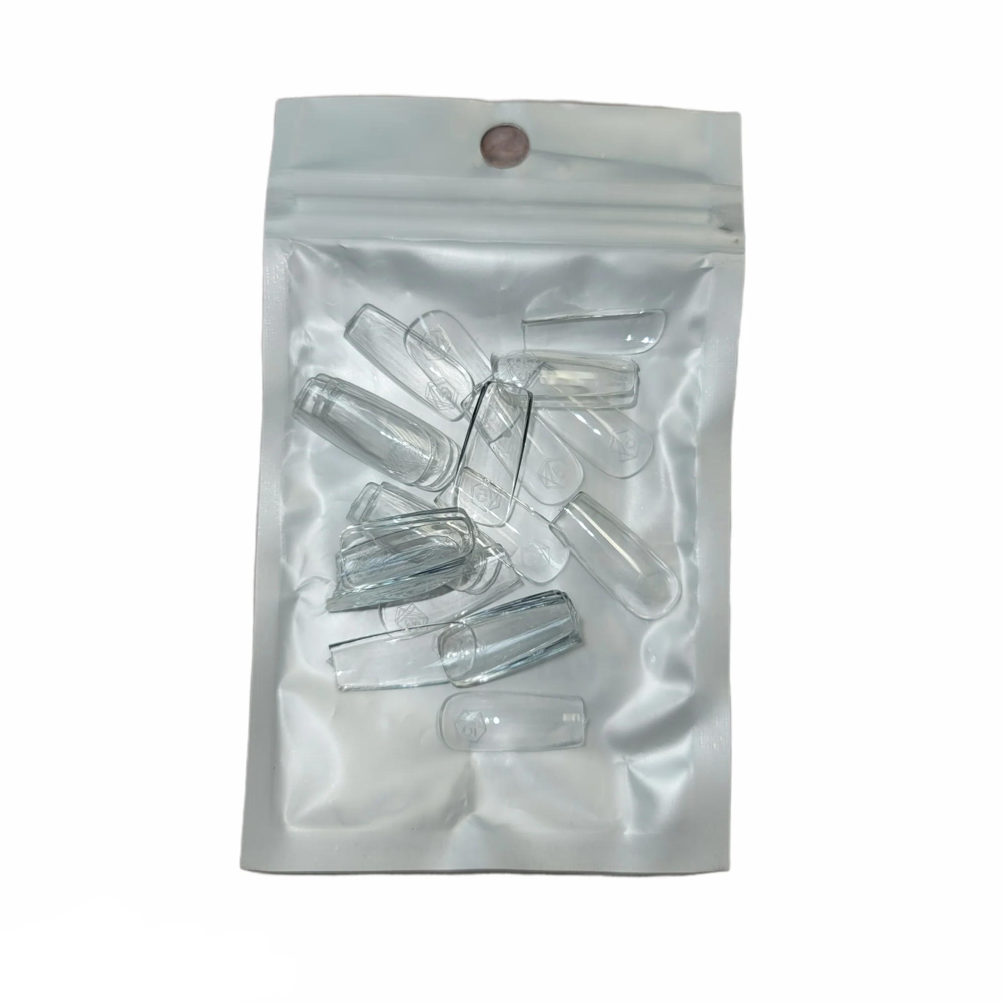 Harmony Gelish Soft Gel Tips Medium Square 50 CT Refill - Image 5