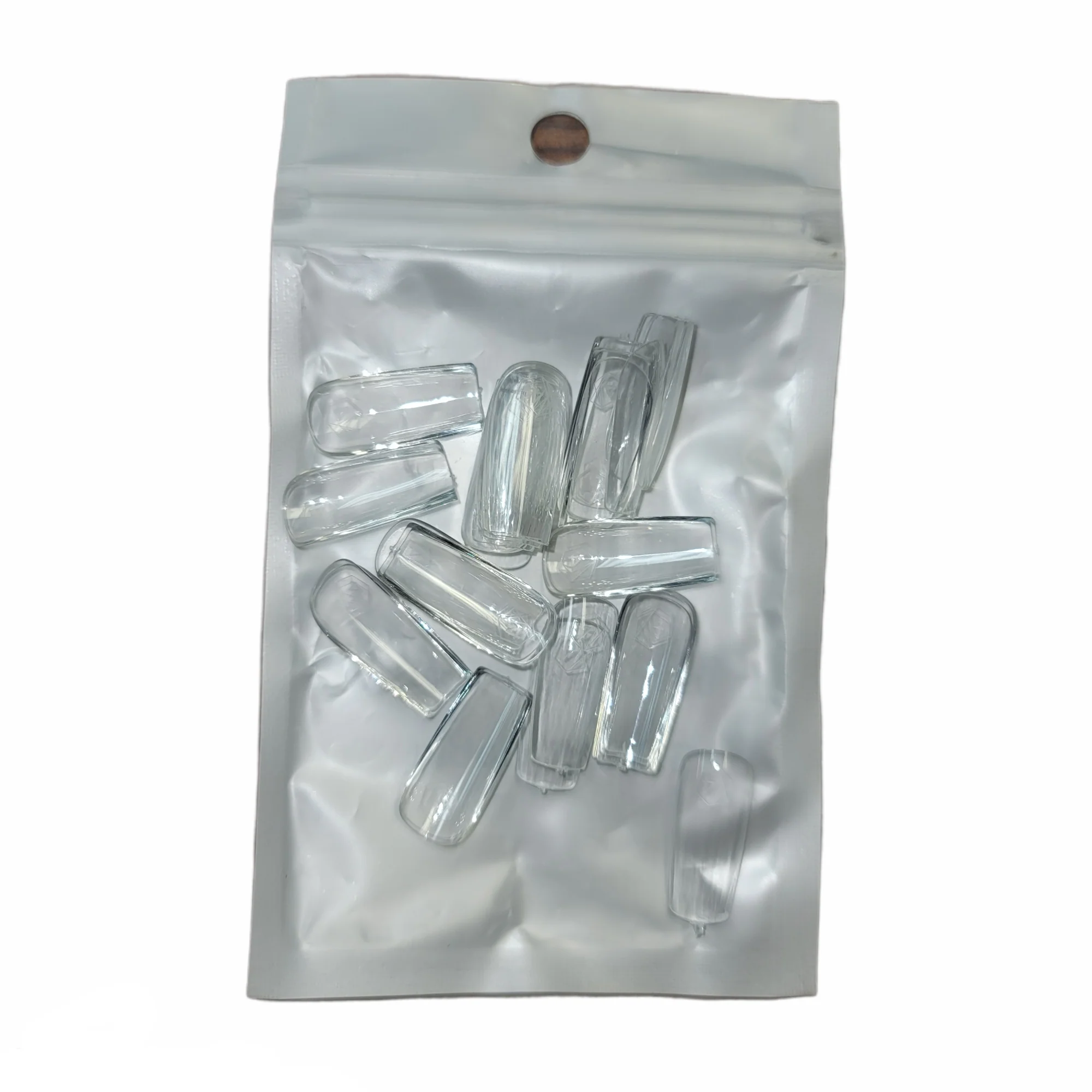Harmony Gelish Soft Gel Tips Medium Square 50 CT Refill - Image 6