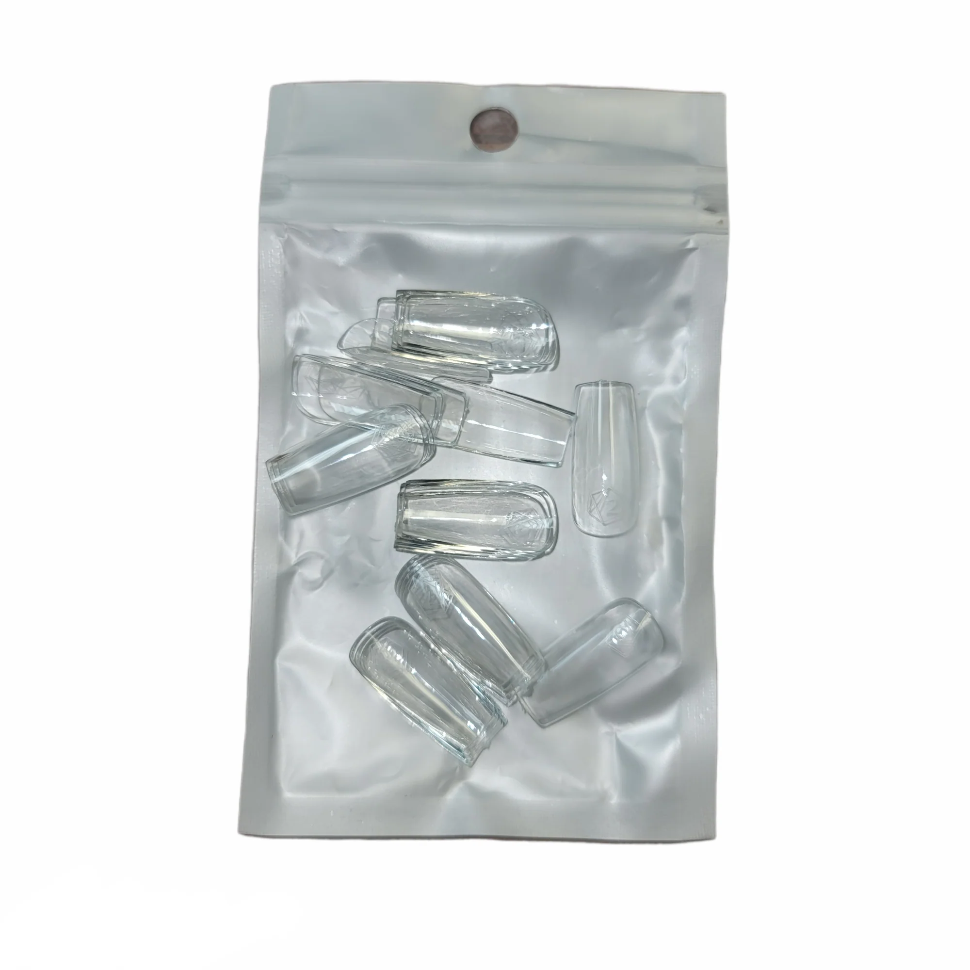Harmony Gelish Soft Gel Tips Medium Square 50 CT Refill - Image 8