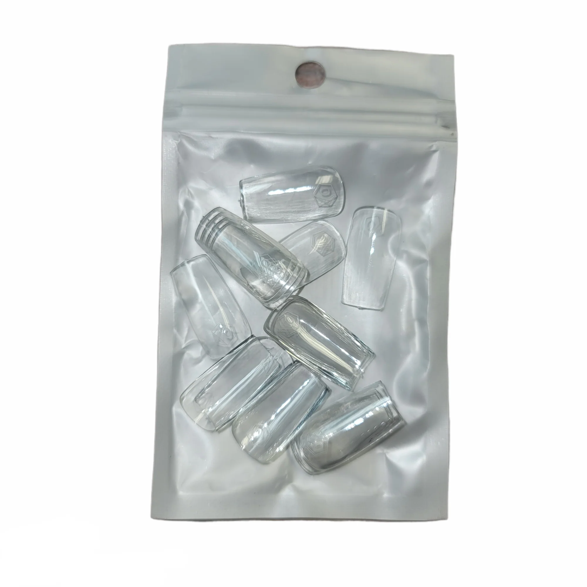 Harmony Gelish Soft Gel Tips Medium Square 50 CT Refill - Image 9