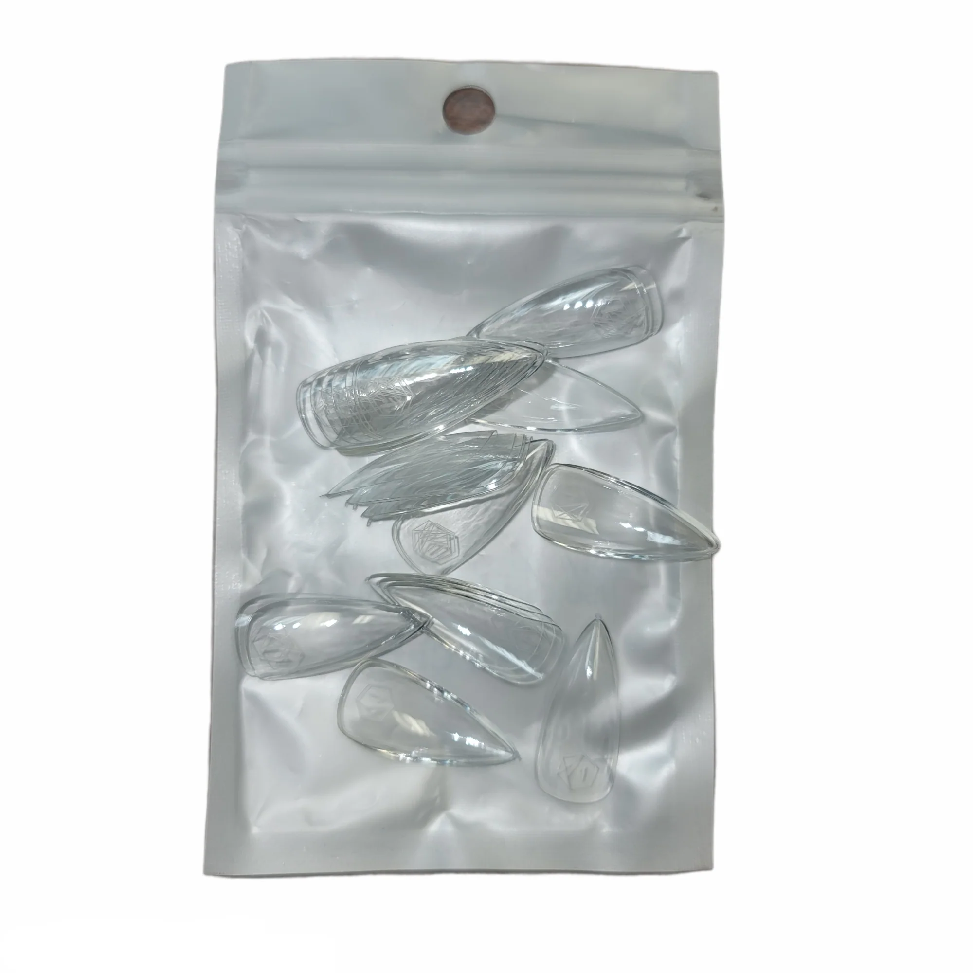 Harmony Gelish Soft Gel Tips Medium Stiletto 50 CT Refill - Image 6
