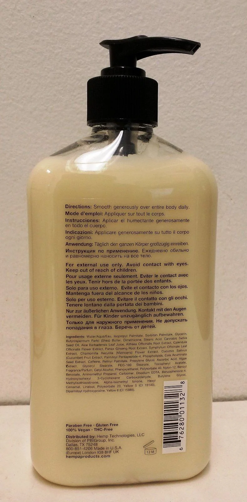 Hempz Lotion Herbal Body moisturizer - Age Defying 17 fl. oz - Image 3