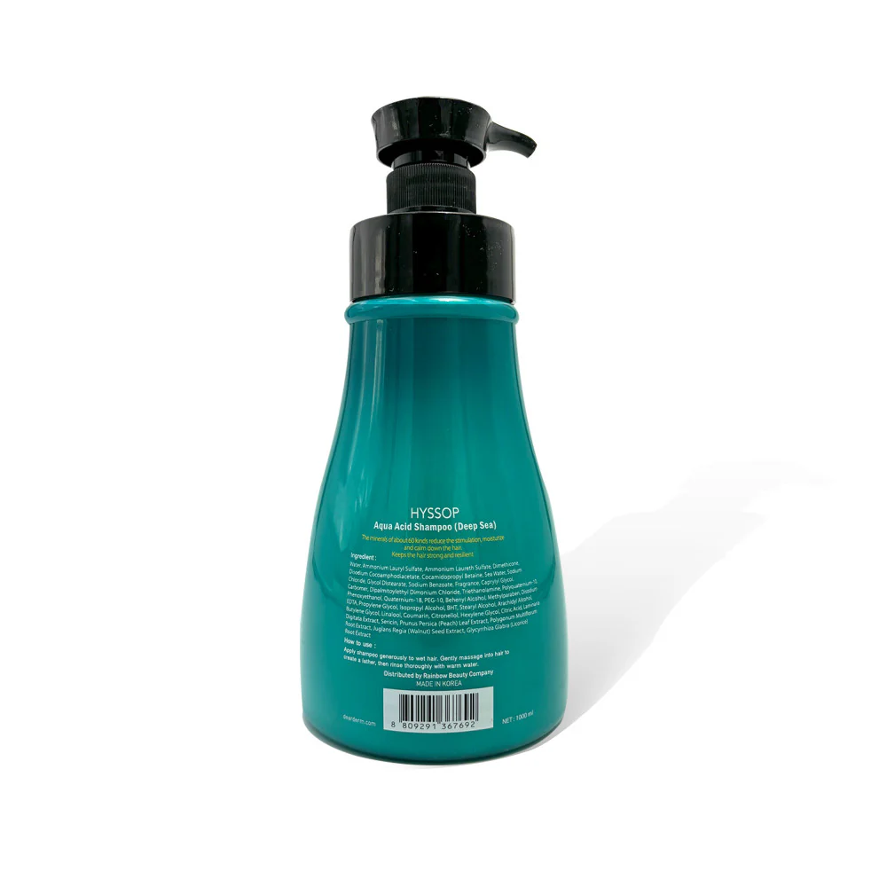 Hyssop Aqua Acid Shampoo 34fl.oz/1000ml - Image 2