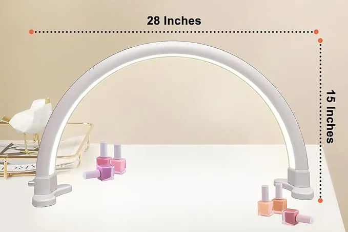 Ikonna Arch Led Table Lamp Nail Salon Half moon - Image 4