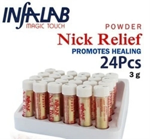INFA LAB Magic Touch Nick Relief Styptic Powder 3 gr. -each - Image 2