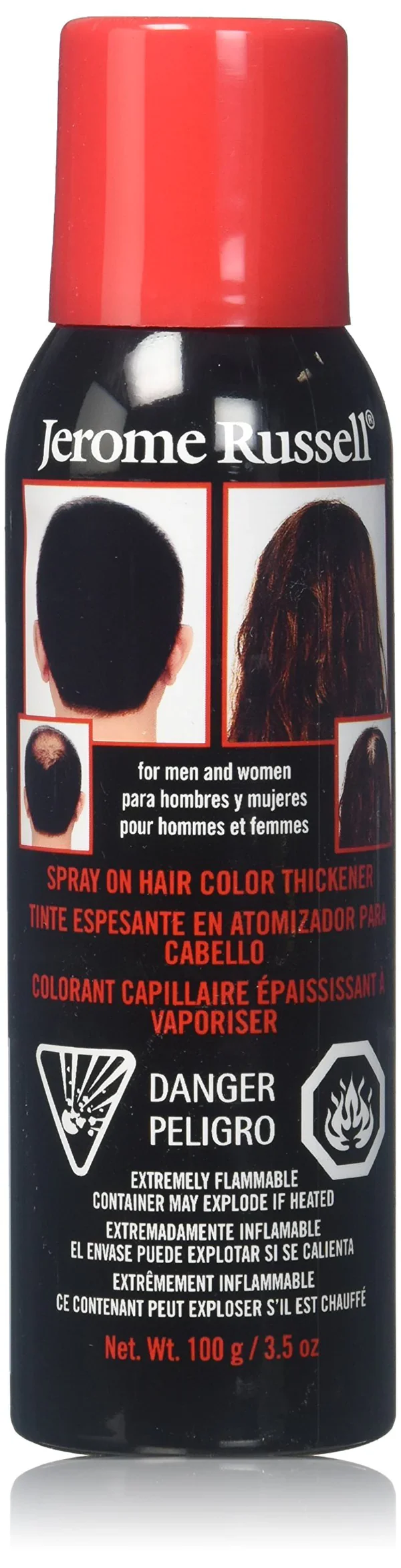 Jerome Russell Hair Color Thickener For Thinning Hair Brown-Blonde 3.5 oz