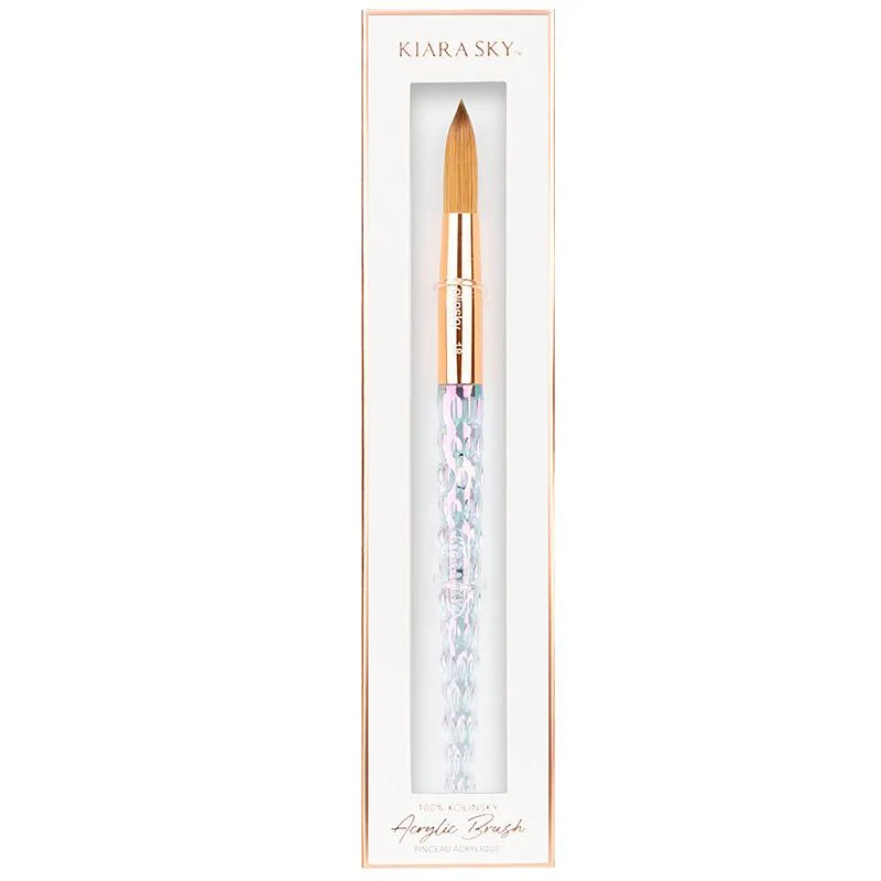 Kiara Sky Acrylic Nail Brush Kolinsky size 18 - Image 2