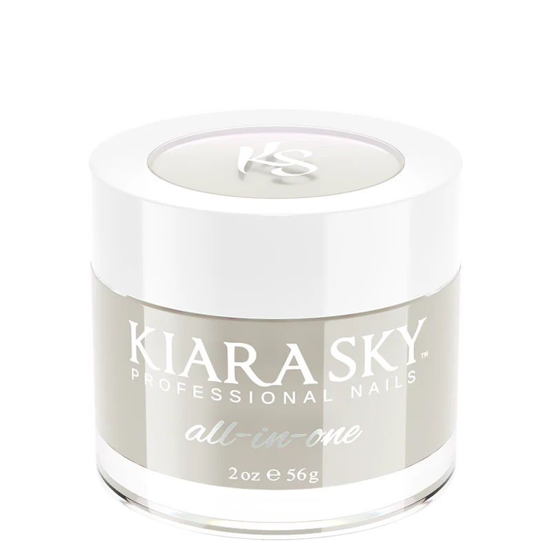 Kiara Sky All In One Dip Powder 2 oz Cray Grey D5019