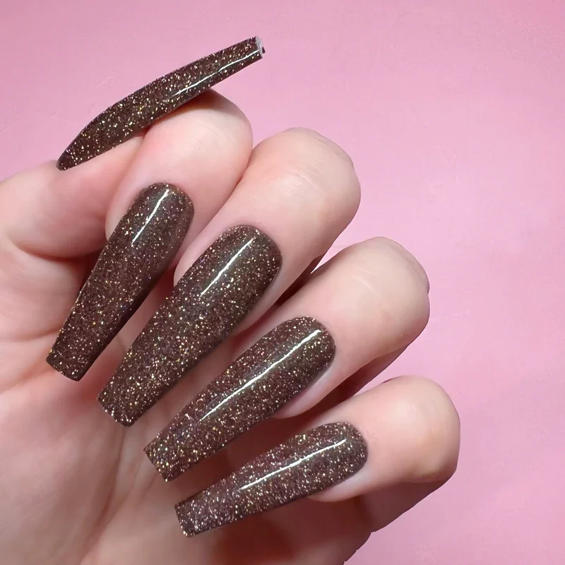 Kiara Sky Diamond FX Gel Polish- TOO HAUTE 0.5 oz #GFX104 - Image 2