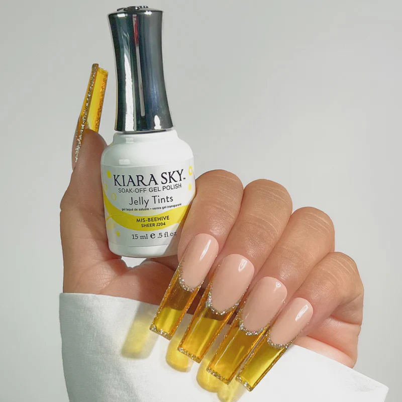 Kiara Sky Gel Polish Jelly Mis-beehive 0.5 oz #j204