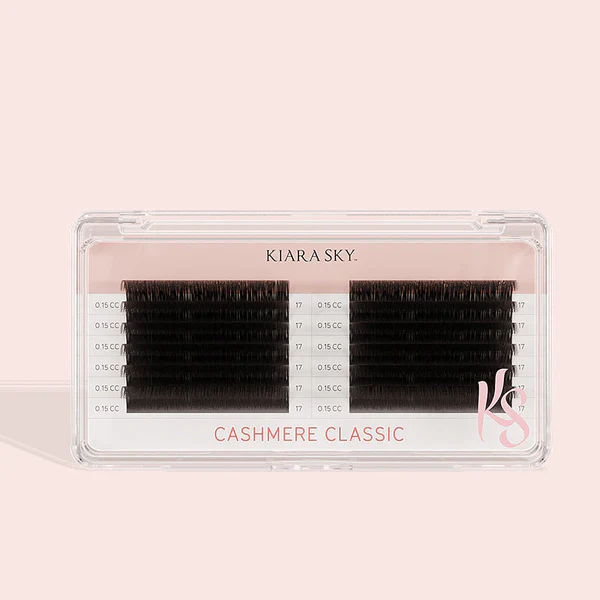 Kiara Sky Lash Extensions Cashmere Classic Thickness 0.15 Curl CC Length 15mm CLCC1515 - Image 3