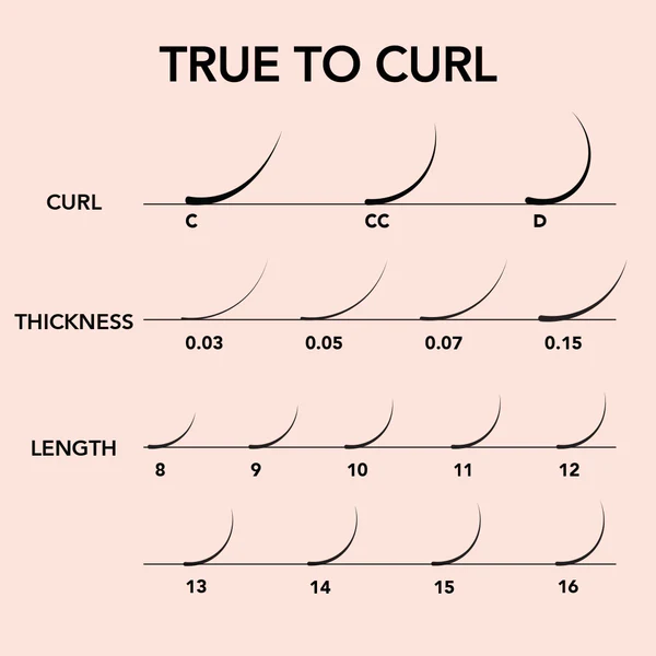 Kiara Sky Lash Extensions Cashmere Easy Fan Thickness 0.03 Curl CC Length 08mm CECC308 - Image 2
