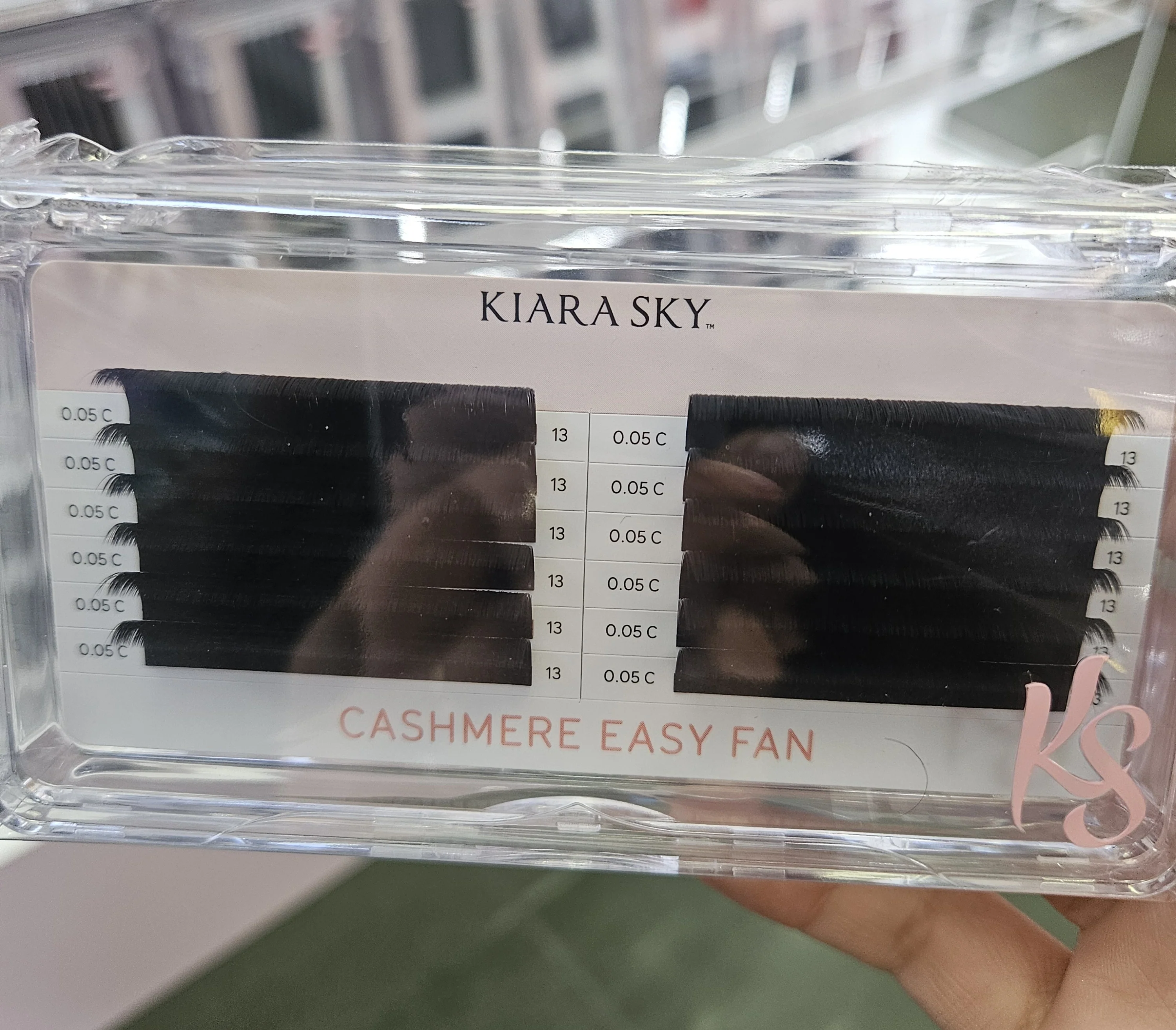 Kiara Sky Lash Extensions Cashmere Easy Fan - 0.05 - C - 13mm CEC513