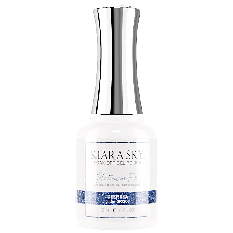Kiara Sky Platinum FX Gel Polish- DEEP SEA 0.5 oz #GFX206