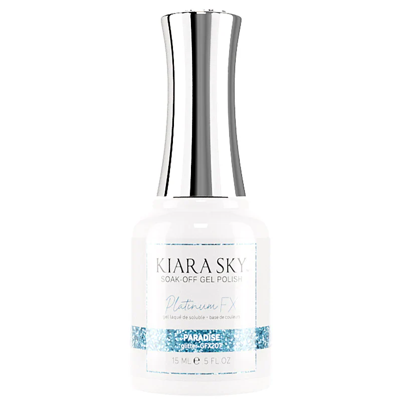 Kiara Sky Platinum FX Gel Polish- PARADISE 0.5 oz #GFX207