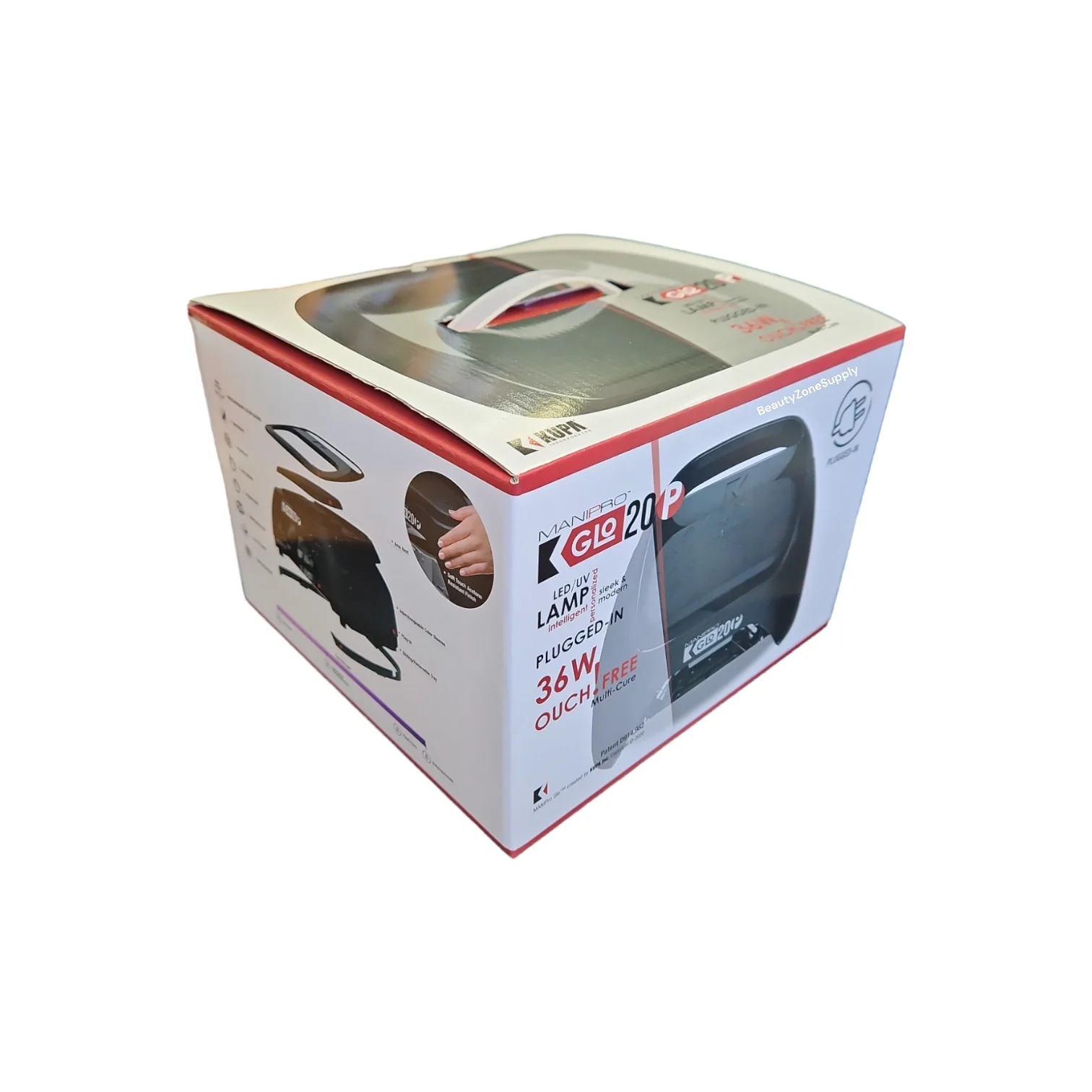 Kupa ManiPro GLO Glow 20P LED Lamp 36W Plugged in Black - Image 3